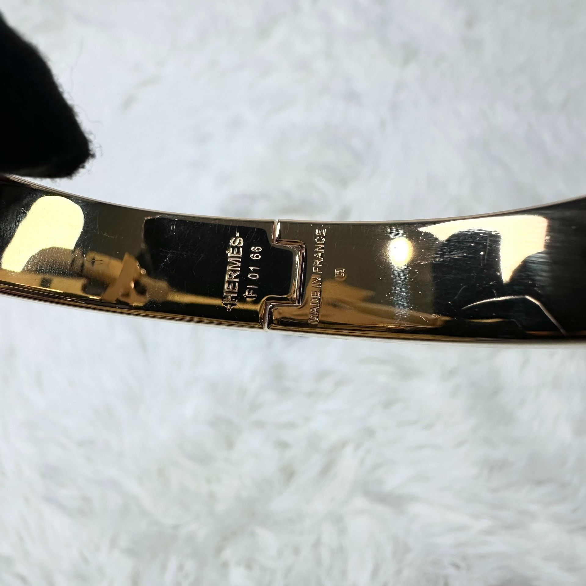 Hermes Hermès Clic H Enamel Bracelet Size ONE SIZE - 4 Thumbnail