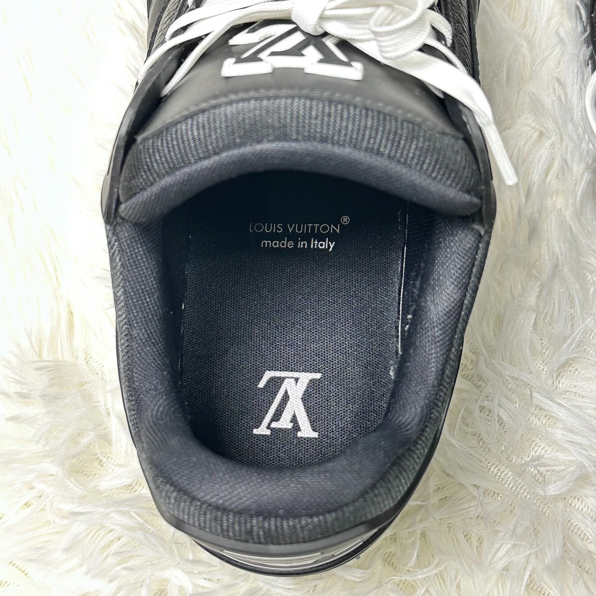 Louis Vuitton Louis Vuitton Trainer Leather Low-Top Sneakers Size US 10 / EU 43 - 5 Thumbnail