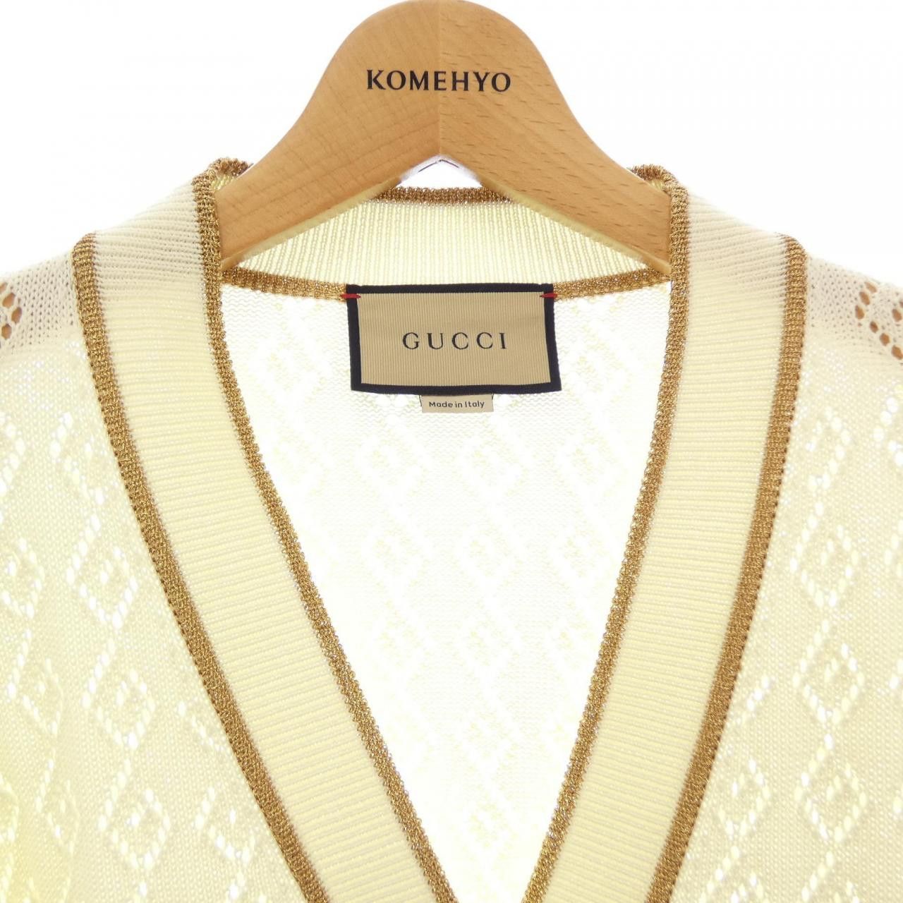 Gucci Gucci Gucci Knit Cardigan Textile Tops 753682XKDGG DUTY FREE for USA Size ONE SIZE - 5 Thumbnail