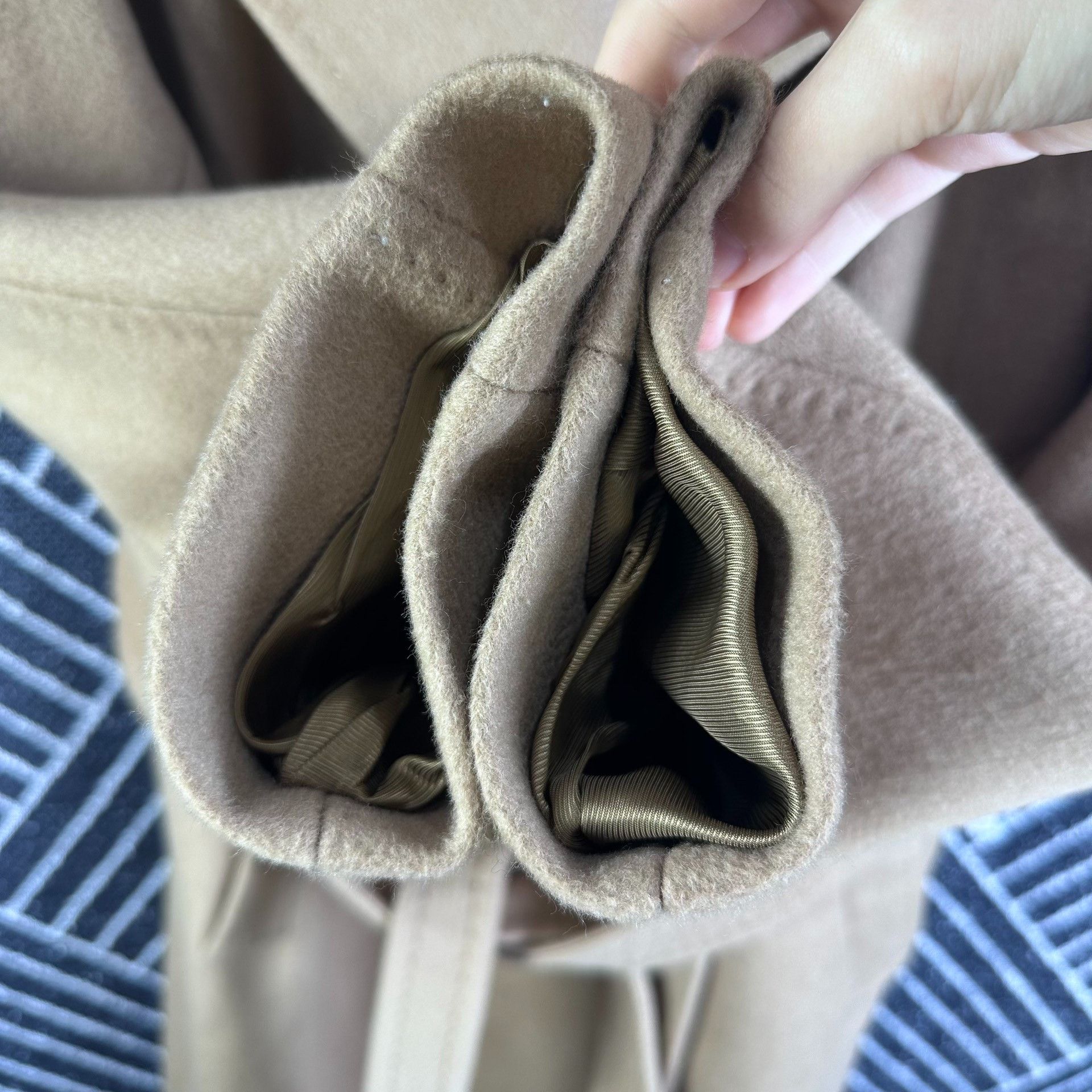 Weekend Max Mara Max Mara Weekend Brown Wool Coat Size XS / US 0-2 / IT 36-38 - 5 Thumbnail