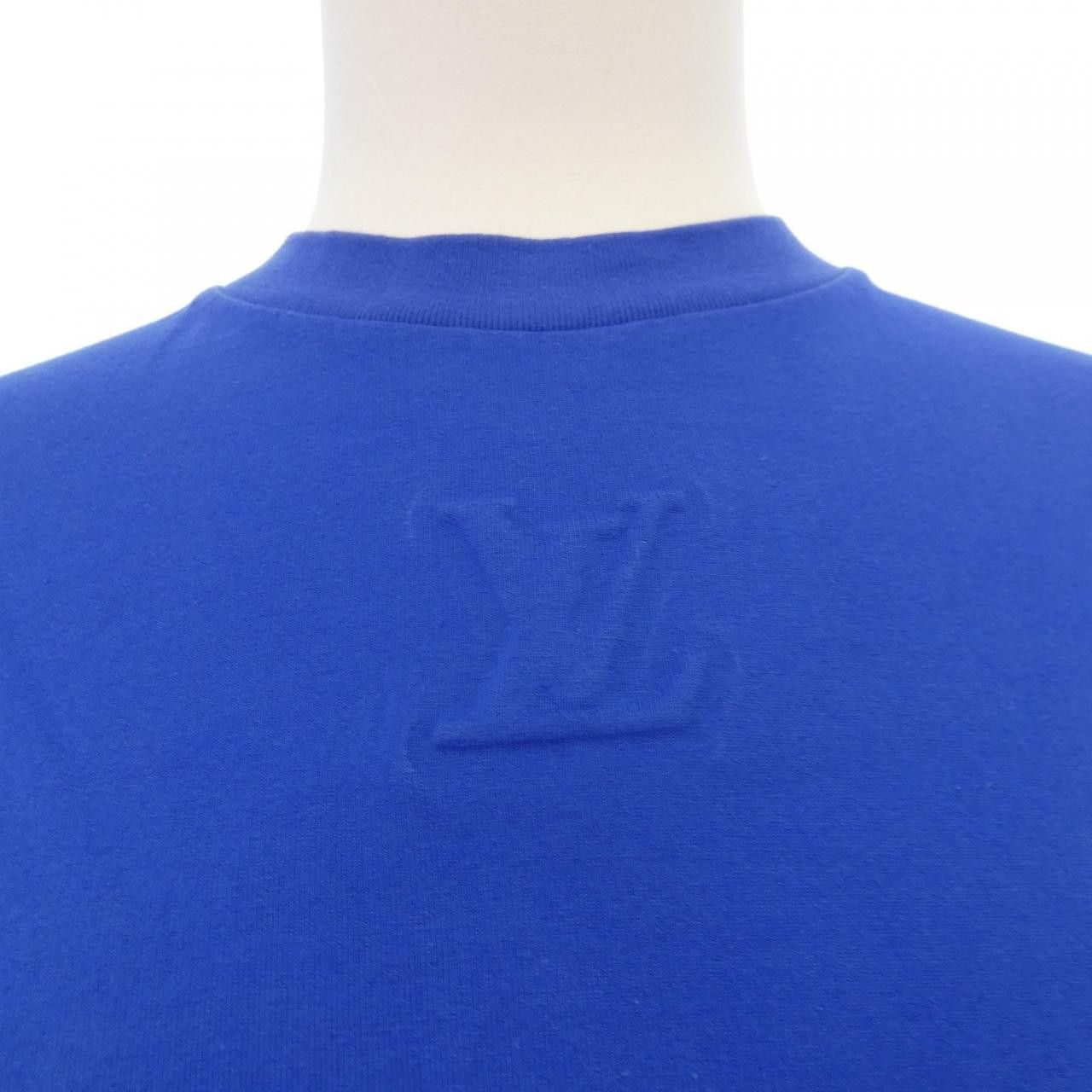 Louis Vuitton Louis Vuitton Louis Vuitton Embossed LV Cotton T Shirt Textile T-Shirts HNY55WDT3 DUTY FREE for USA Size ONE SIZE - 5 Thumbnail