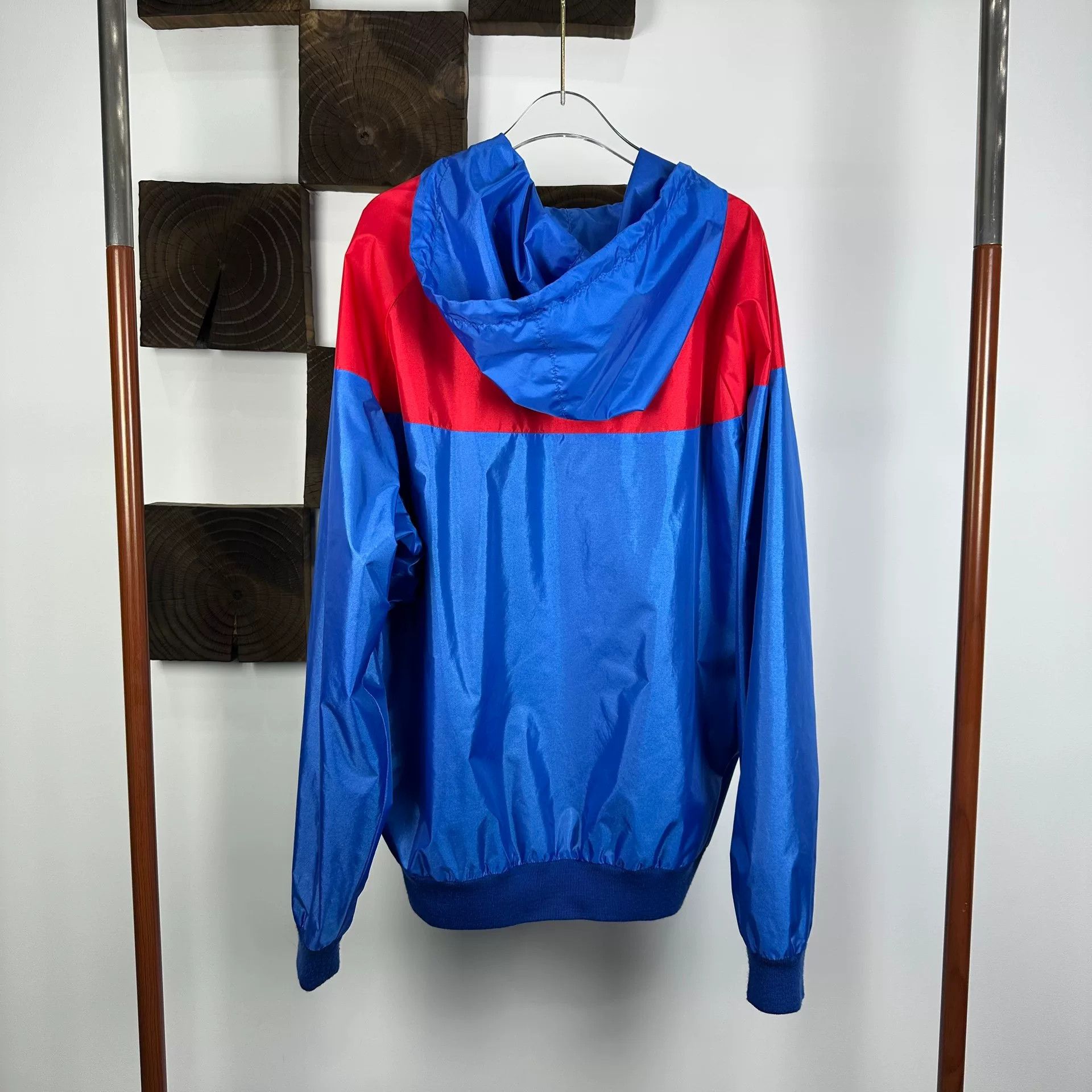 Celine CELINE Colorblock Lightweight Nylon Hooded Jacket Size XXL / US 16-18 / IT 52-54 - 4 Thumbnail