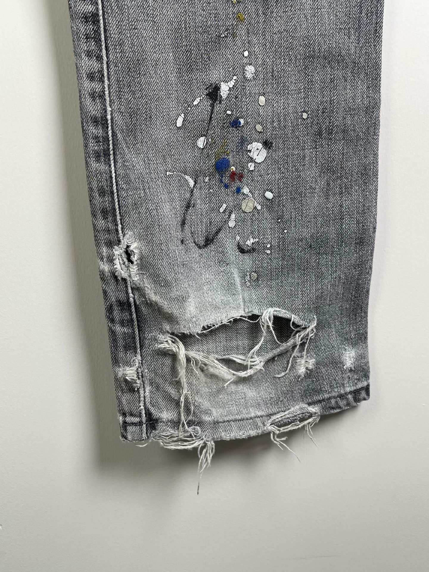 Neighborhood NEIGHBORHOOD 2008 dp mid Distressed Jeans Size US 32 / EU 48 - 7 Thumbnail