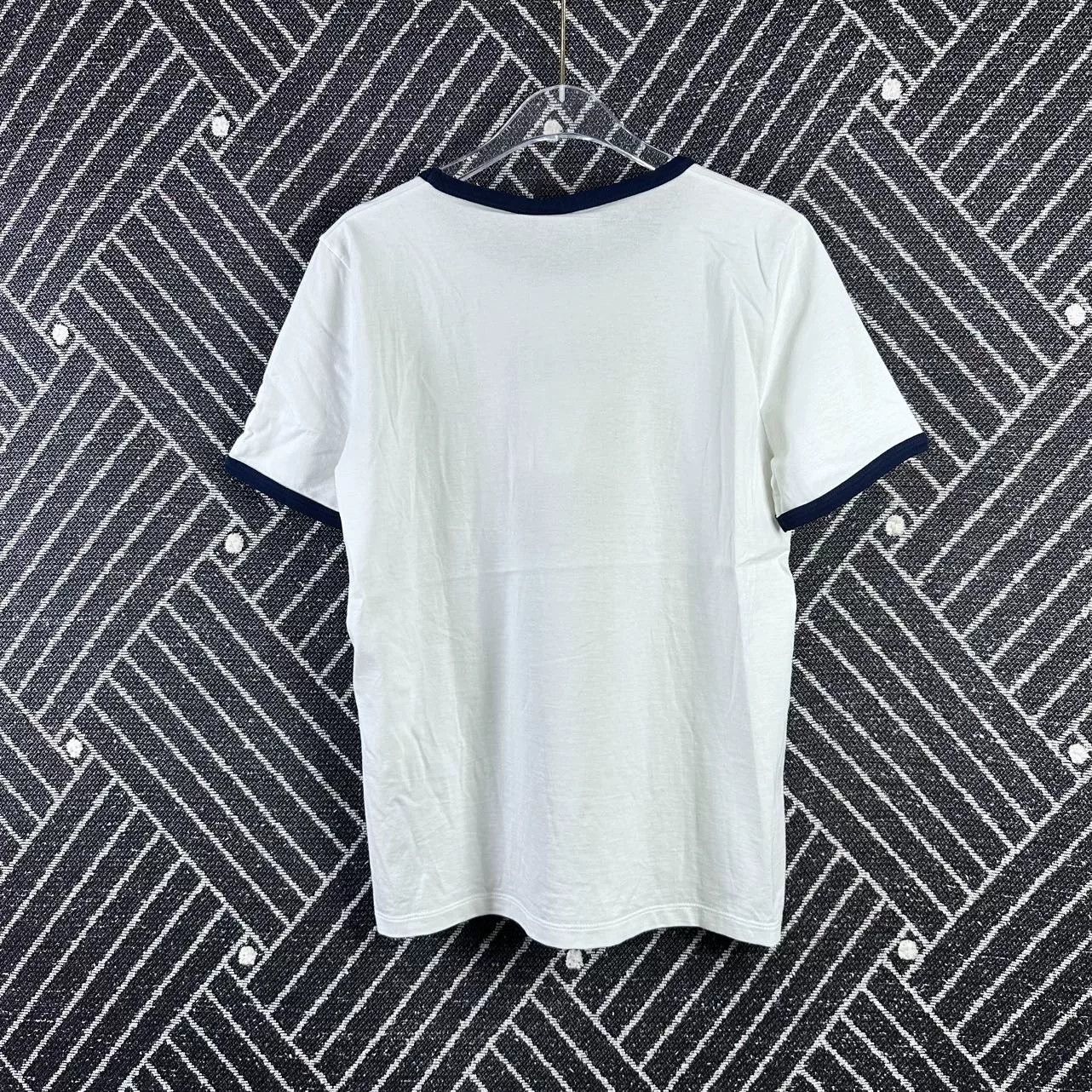 Celine Celine Heart Logo Contrast T-Shirt Size L / US 10 / IT 46 - 2 Thumbnail