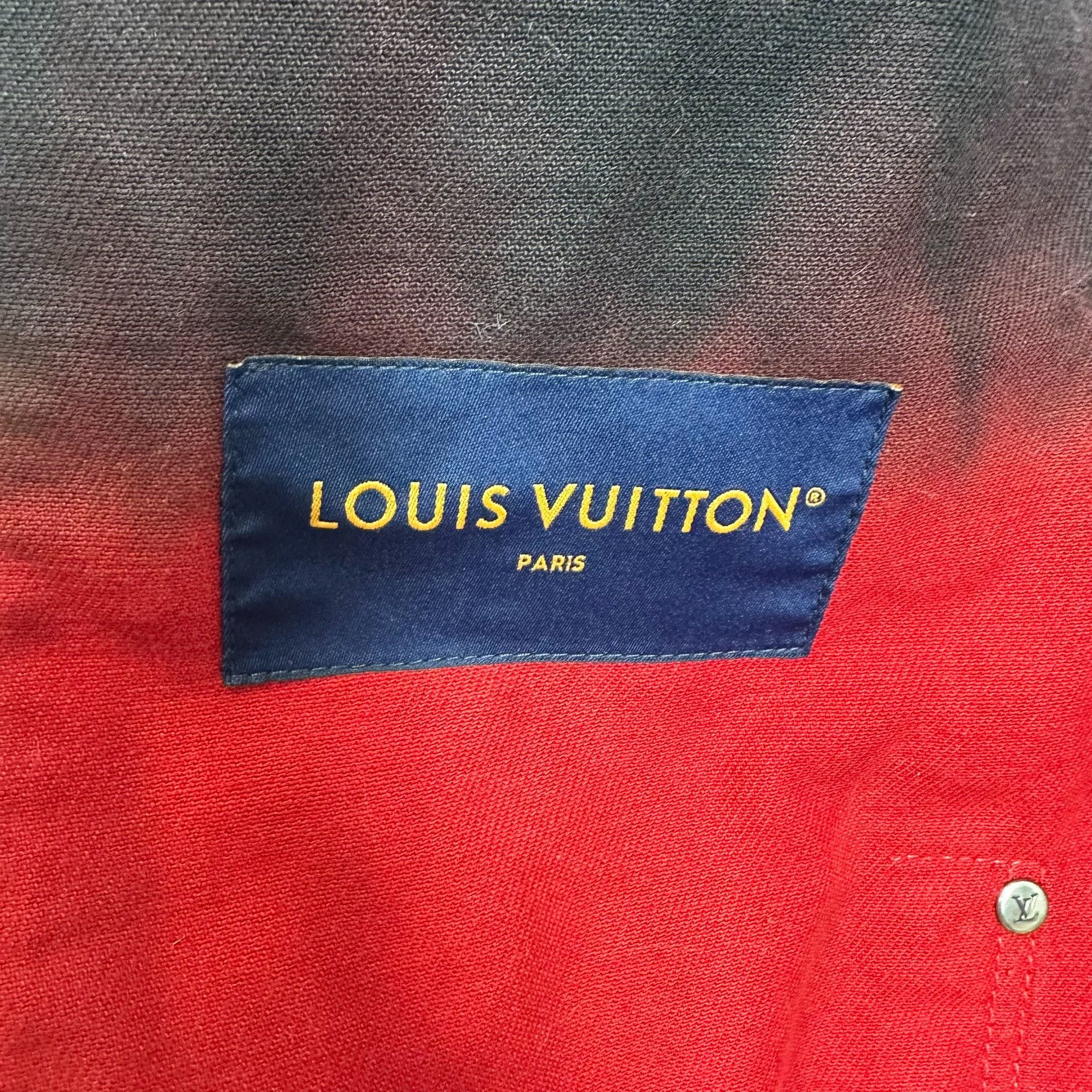 Louis Vuitton Louis Vuitton SS24 Gradient Denim Jacket Size US XL / EU 56 / 4 - 3 Thumbnail