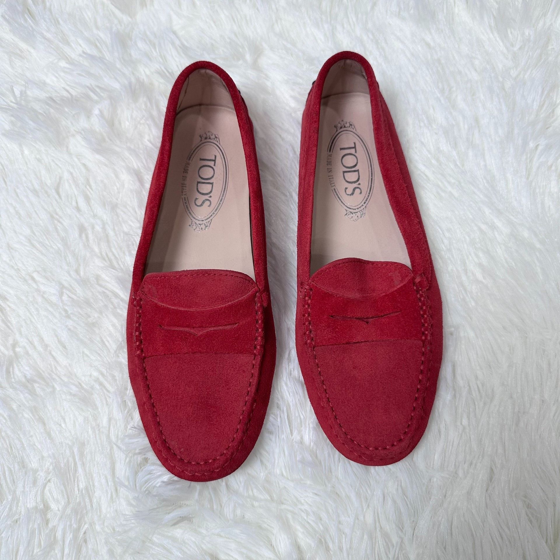 Tod's TOD'S Classic Suede Driving Shoes Size US 5 / IT 35 - 2 Thumbnail