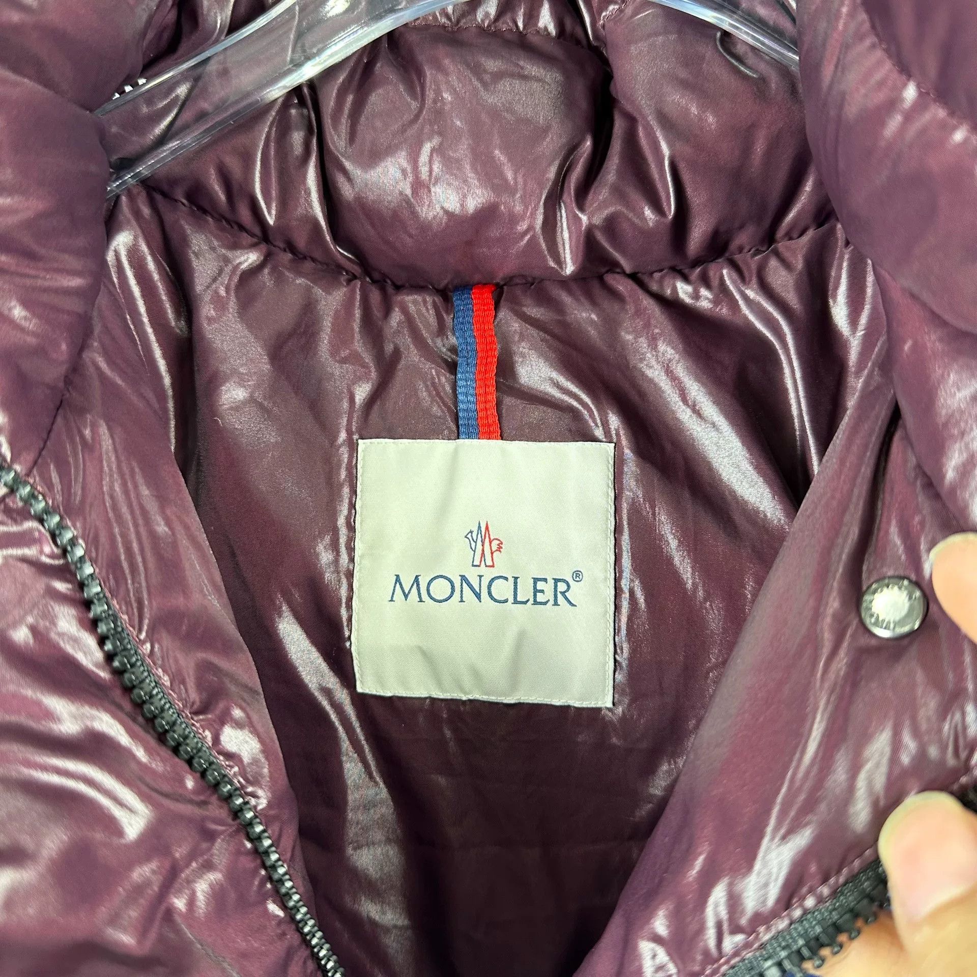 Moncler Moncler Luzule Blue Down Vest Size S / US 4 / IT 40 - 3 Thumbnail