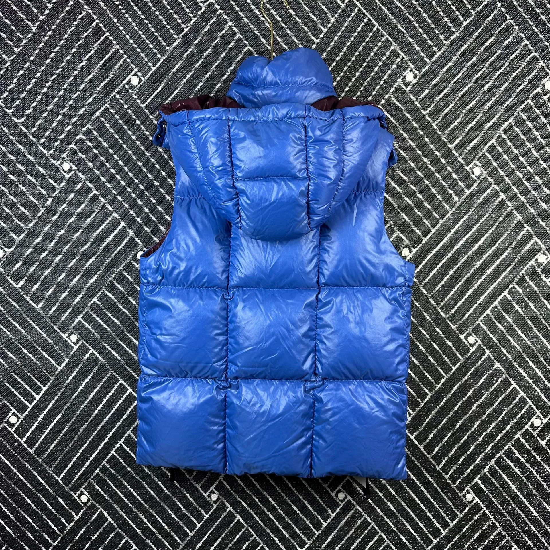 Moncler Moncler Luzule Blue Down Vest Size S / US 4 / IT 40 - 2 Thumbnail