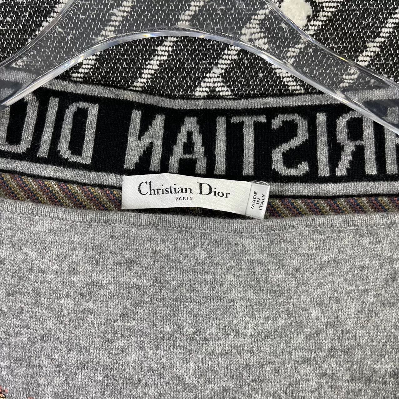 Dior Dior Women's Embroidered Floral Knit Size S / US 4 / IT 40 - 3 Thumbnail