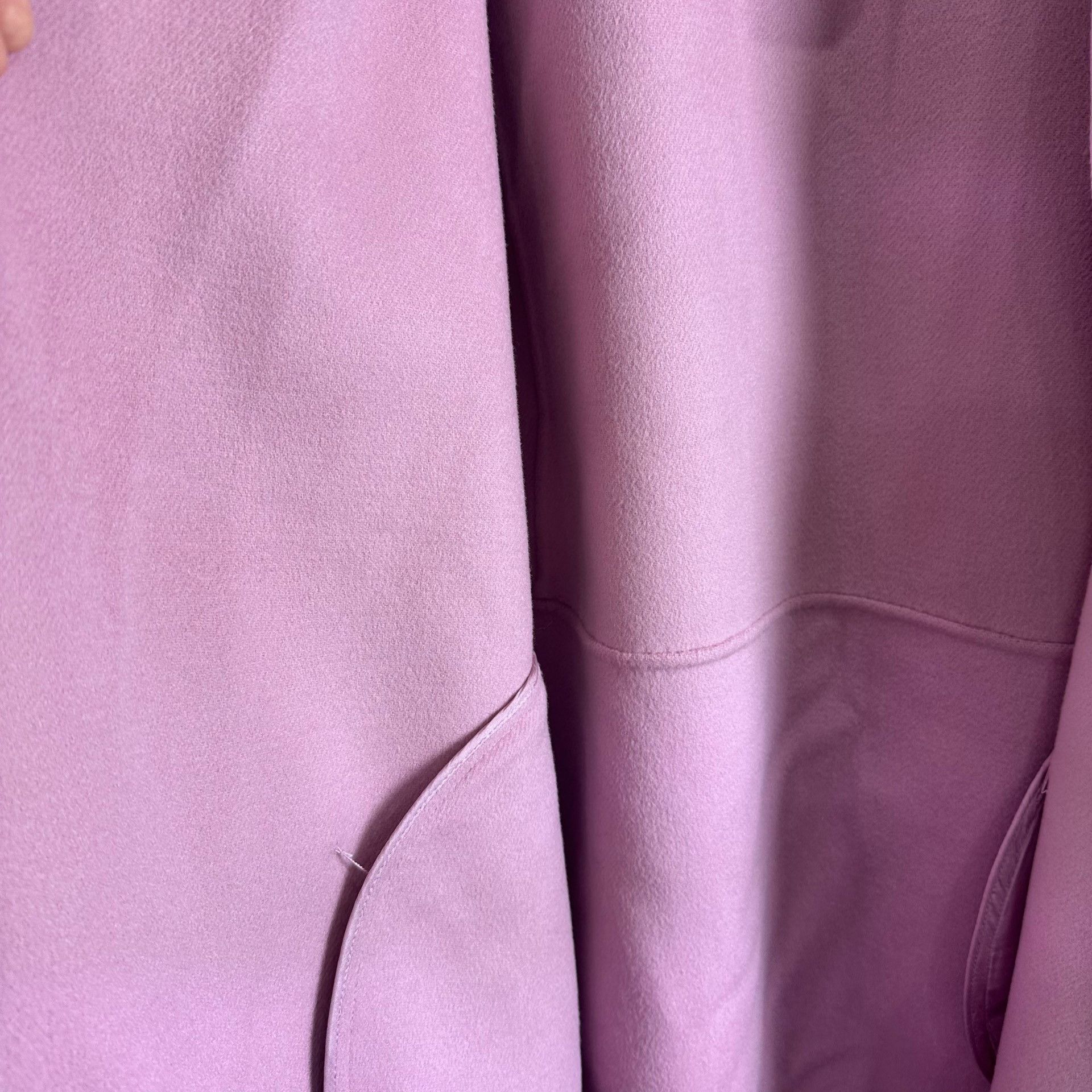 Max Mara MaxMara ARONA Pink Wool Coat Size S / US 4 / IT 40 - 7 Thumbnail