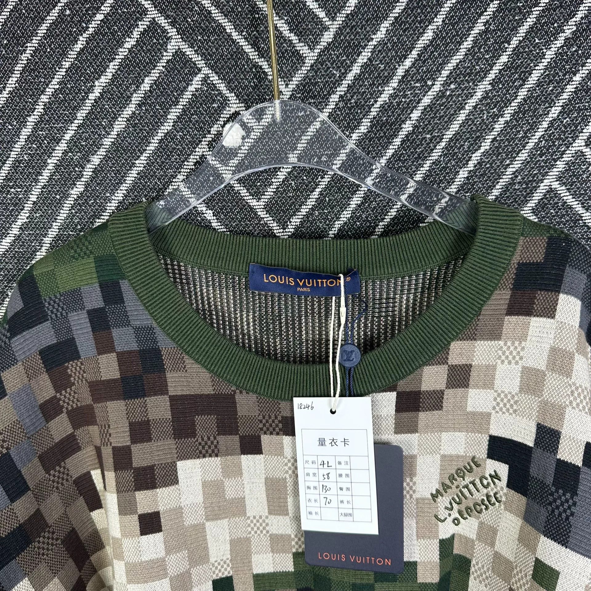 Louis Vuitton Louis Vuitton SS24 Pharrell Camo Crewneck Sweatshirt Size US XL / EU 56 / 4 - 3 Thumbnail