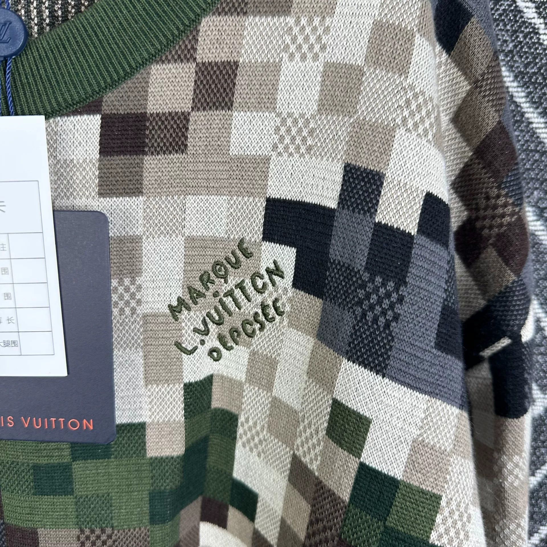 Louis Vuitton Louis Vuitton SS24 Pharrell Camo Crewneck Sweatshirt Size US XL / EU 56 / 4 - 4 Thumbnail