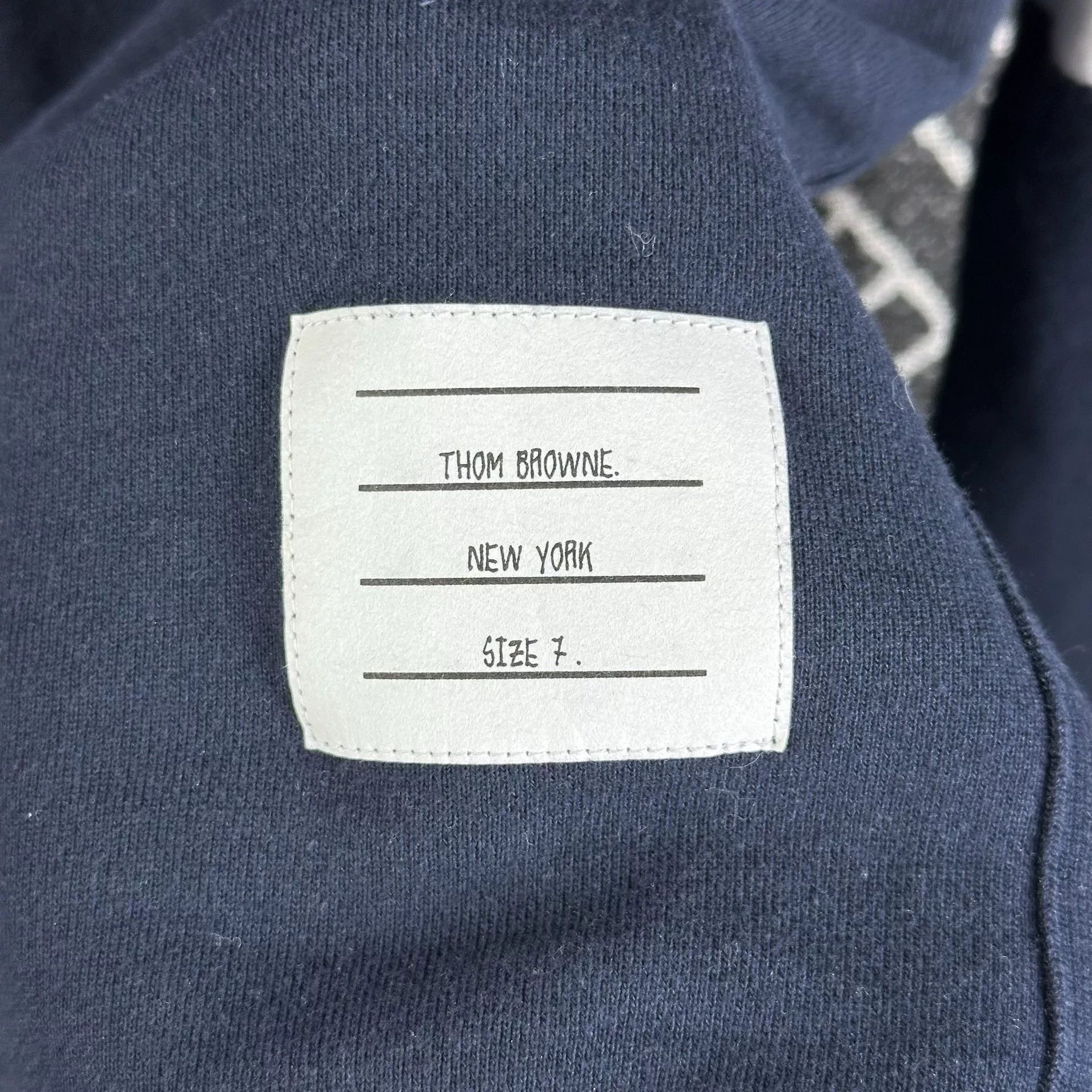 Thom Browne Thom Browne Navy Blue Sweatshirt Size US M / EU 48-50 / 2 - 7 Thumbnail