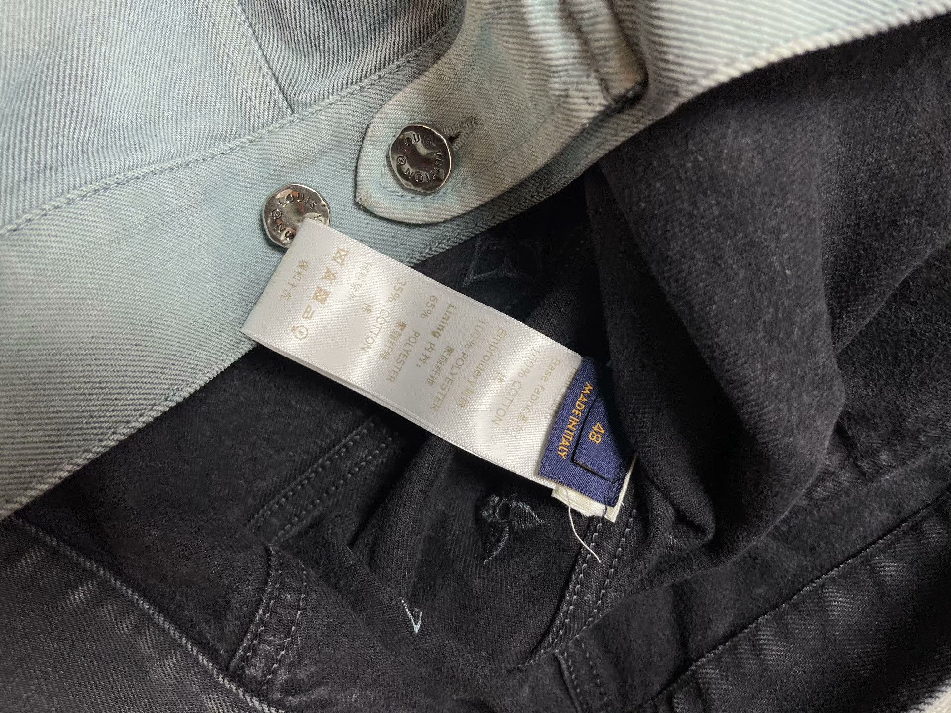 Louis Vuitton LV Gradient Blue Denim Jacket 2024 Size US M / EU 48-50 / 2 - 8 Thumbnail