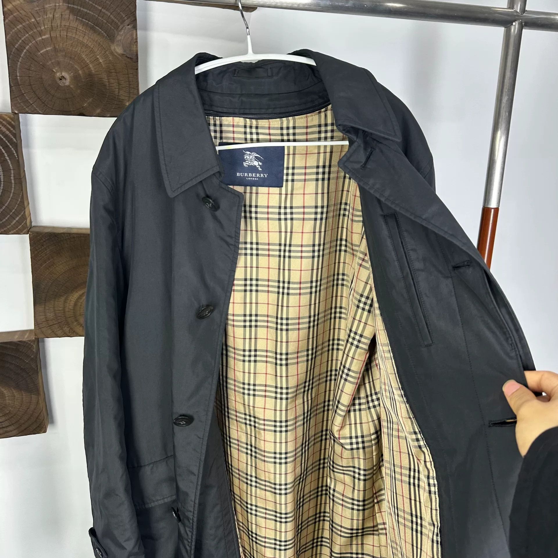 Burberry Burberry Black Label Camden Black Trench Size US M / EU 48-50 / 2 - 6 Thumbnail