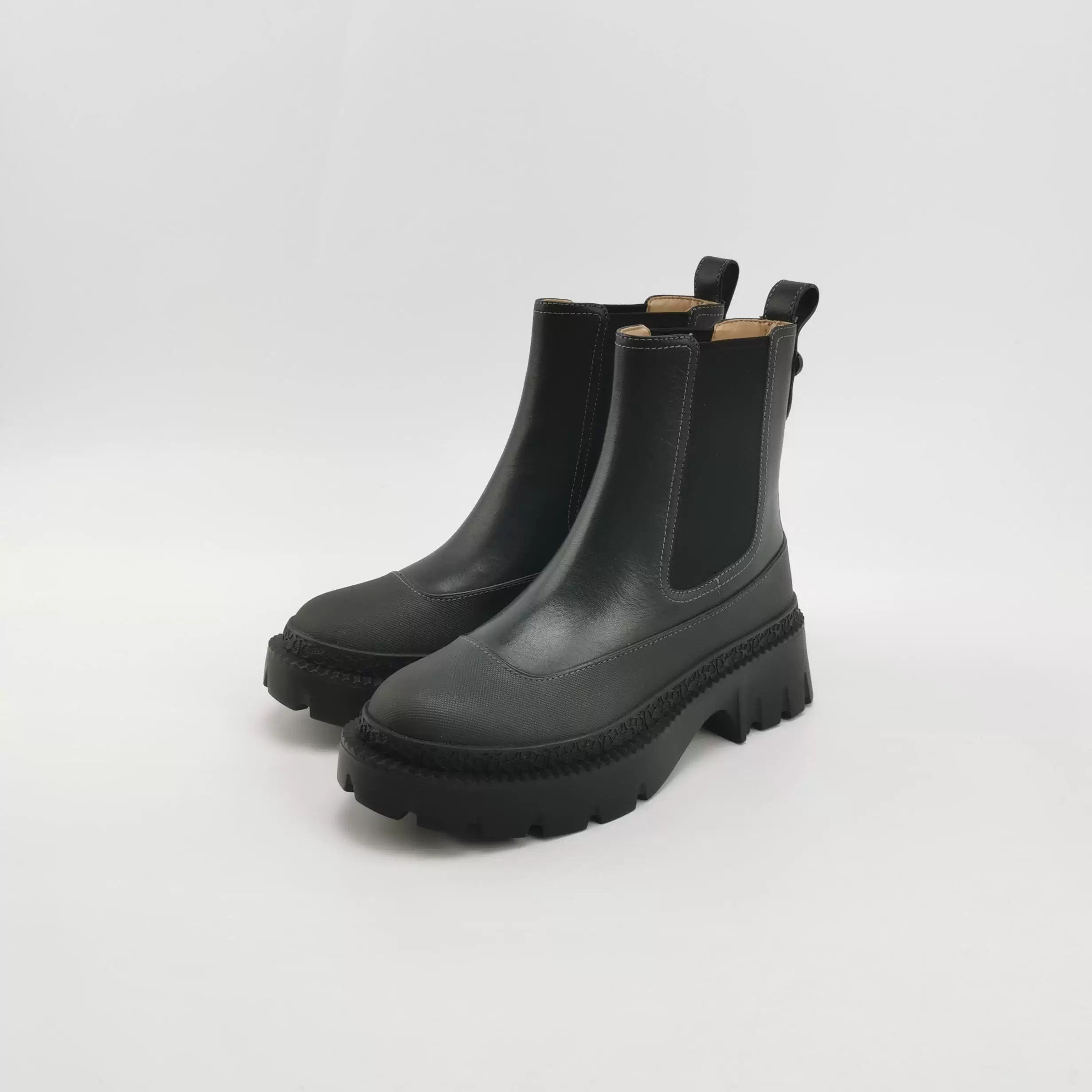 Coach Coach JAYLA Leather Ankle Boots Size 36 Size US 5 / IT 35 - 2 Thumbnail