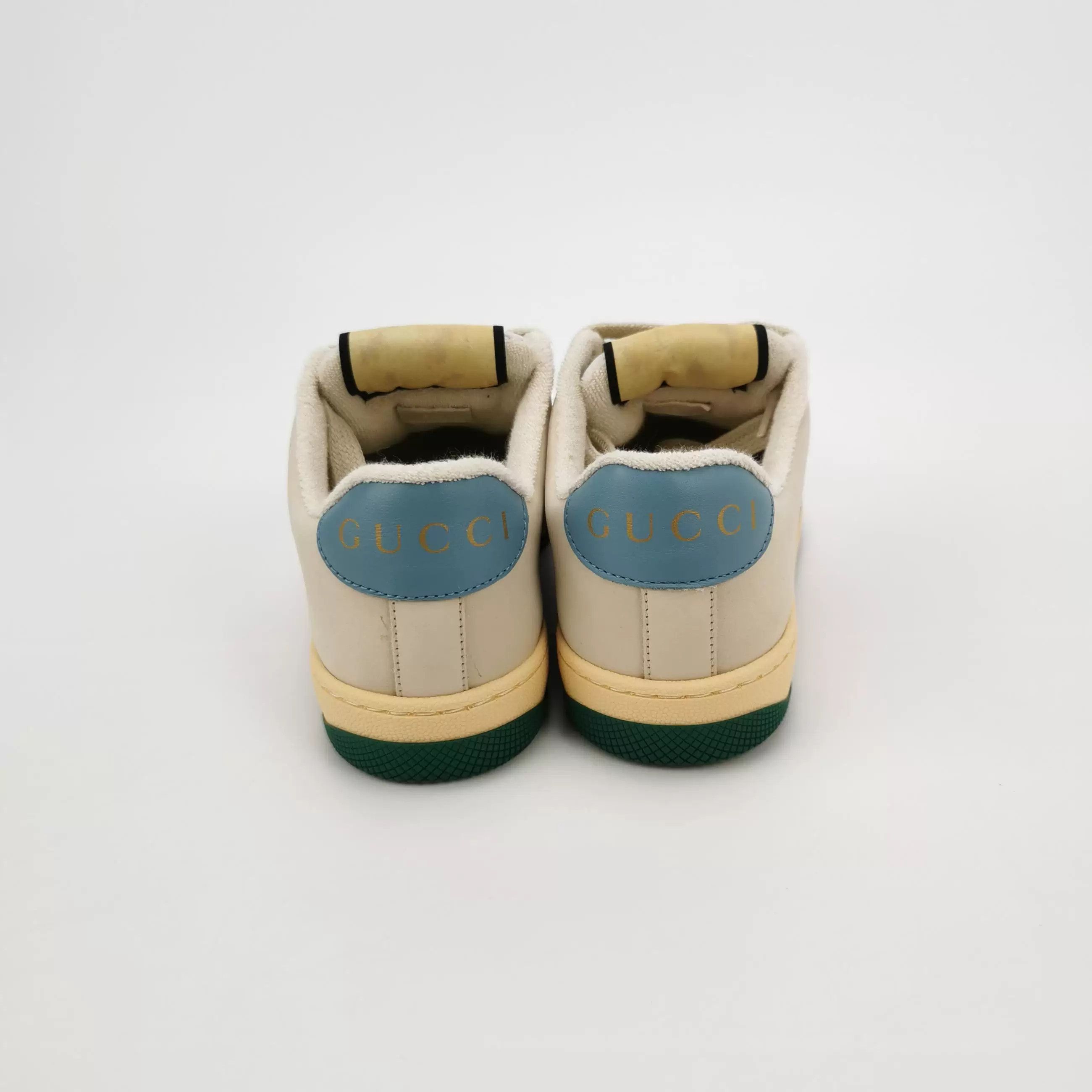 Gucci Gucci Screener Leather Sneakers Size US 4 / IT 34 - 4 Thumbnail