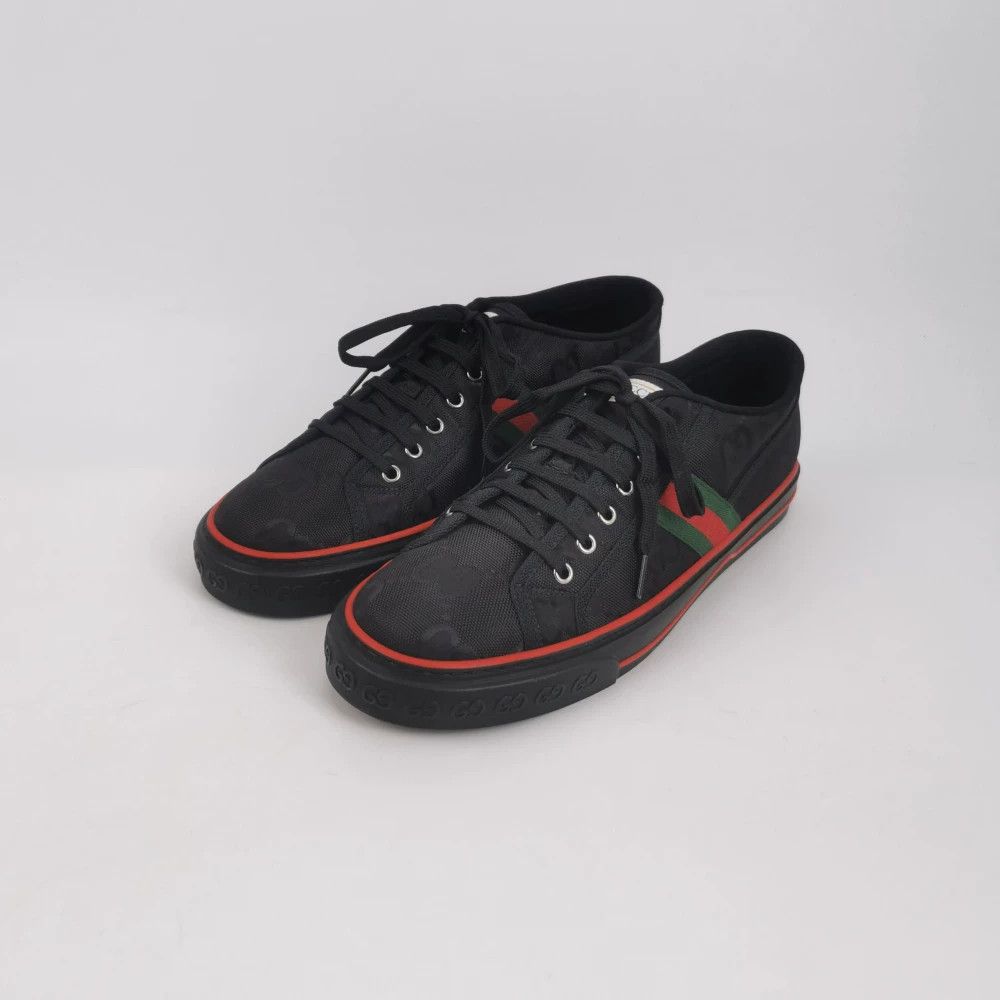 Gucci Gucci Off The Grid Canvas Stripe Sneakers Size US 12 / EU 45 - 2 Thumbnail