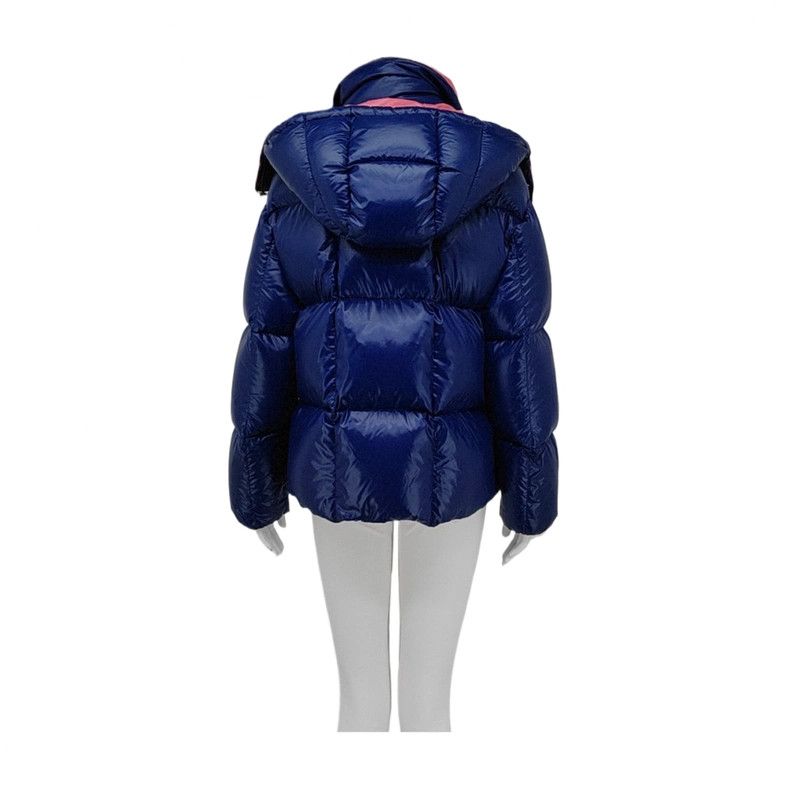 Moncler Moncler XS Blue Nylon Down Jacket Size XS / US 0-2 / IT 36-38 - 2 Thumbnail