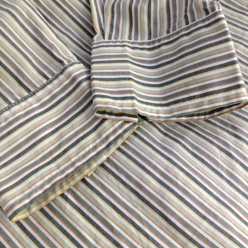 Burberry Burberry Blue Label Multicolor Cotton Shirt Size S / US 4 / IT 40 - 6 Thumbnail