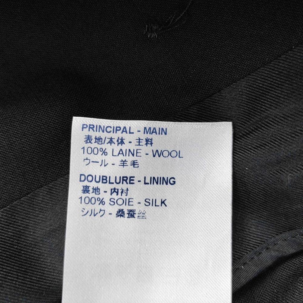 Louis Vuitton Louis Vuitton XS Black Wool Coat Size XXS / US 00 / IT 34 - 3 Thumbnail