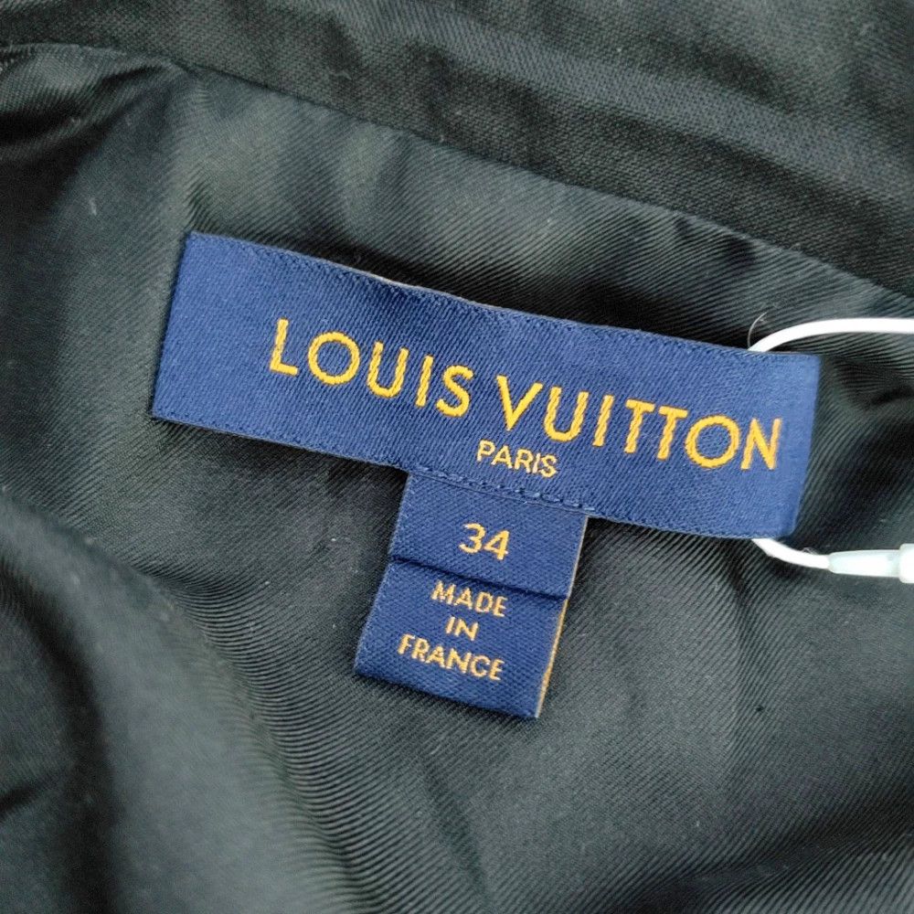 Louis Vuitton Louis Vuitton XS Black Wool Coat Size XXS / US 00 / IT 34 - 5 Thumbnail