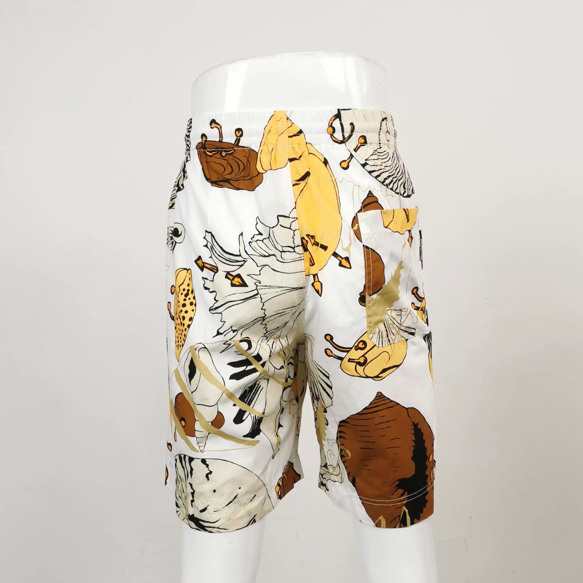 MSGM MSGM Cotton Color-Block Shorts Size US 34 / EU 50 - 2 Thumbnail