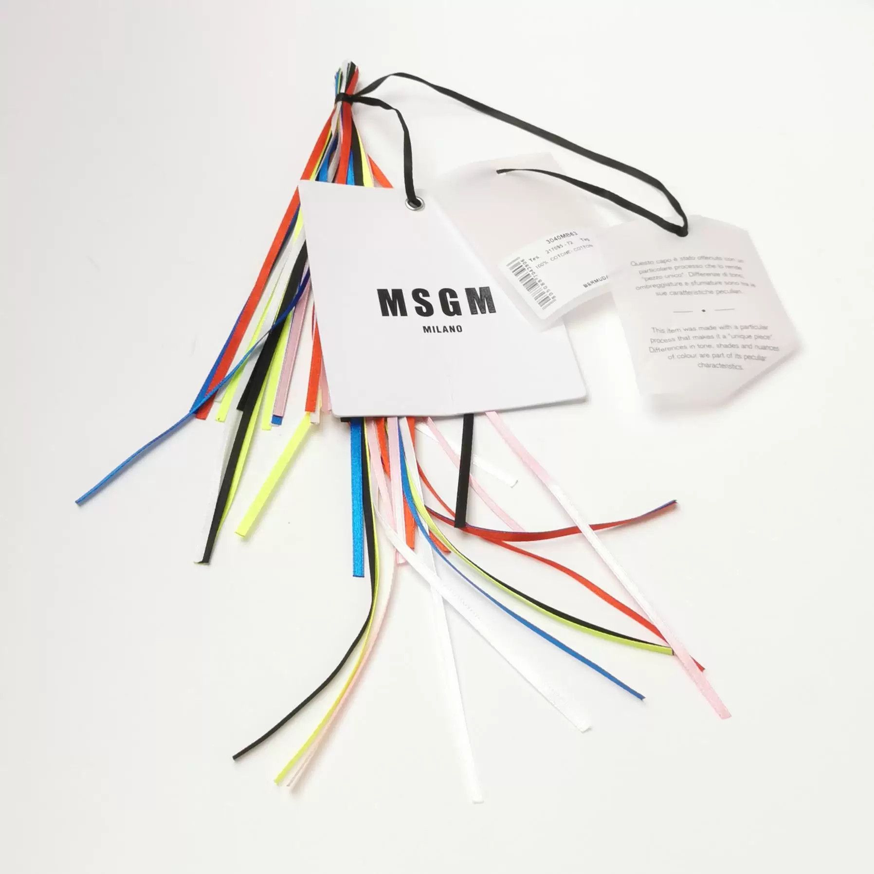 MSGM MSGM Cotton Colorblock Logo Shorts L Size US 30 / EU 46 - 4 Thumbnail
