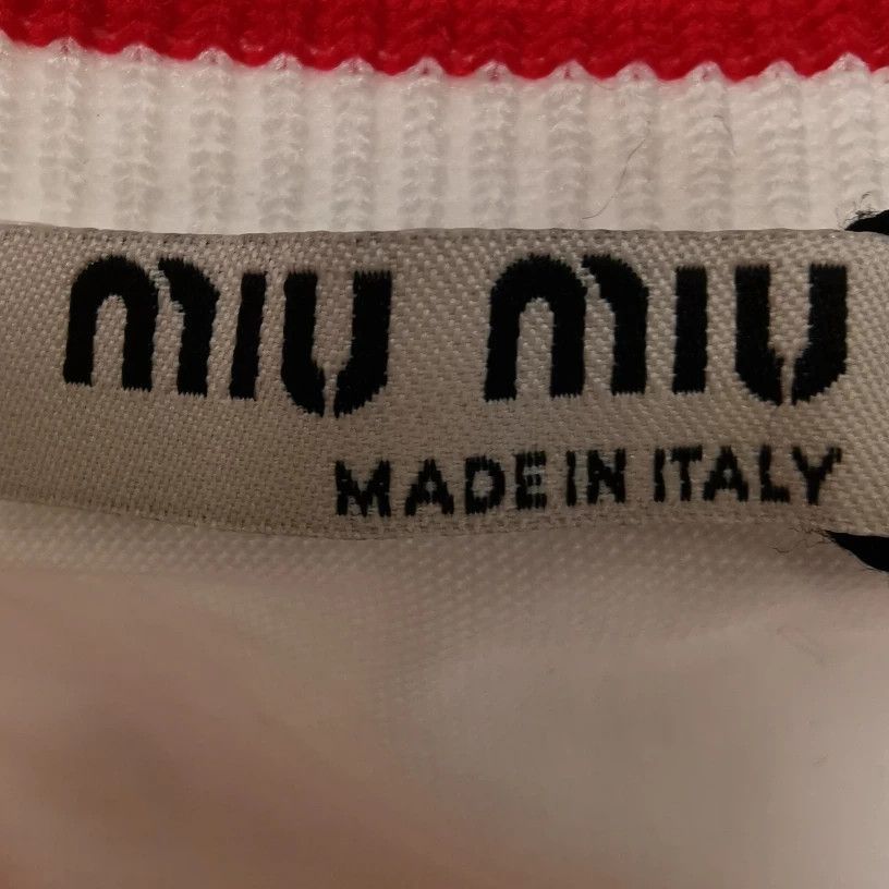 Miu Miu Miu Miu Cotton Logo Crewneck T-Shirt M Size M / US 6-8 / IT 42-44 - 5 Thumbnail