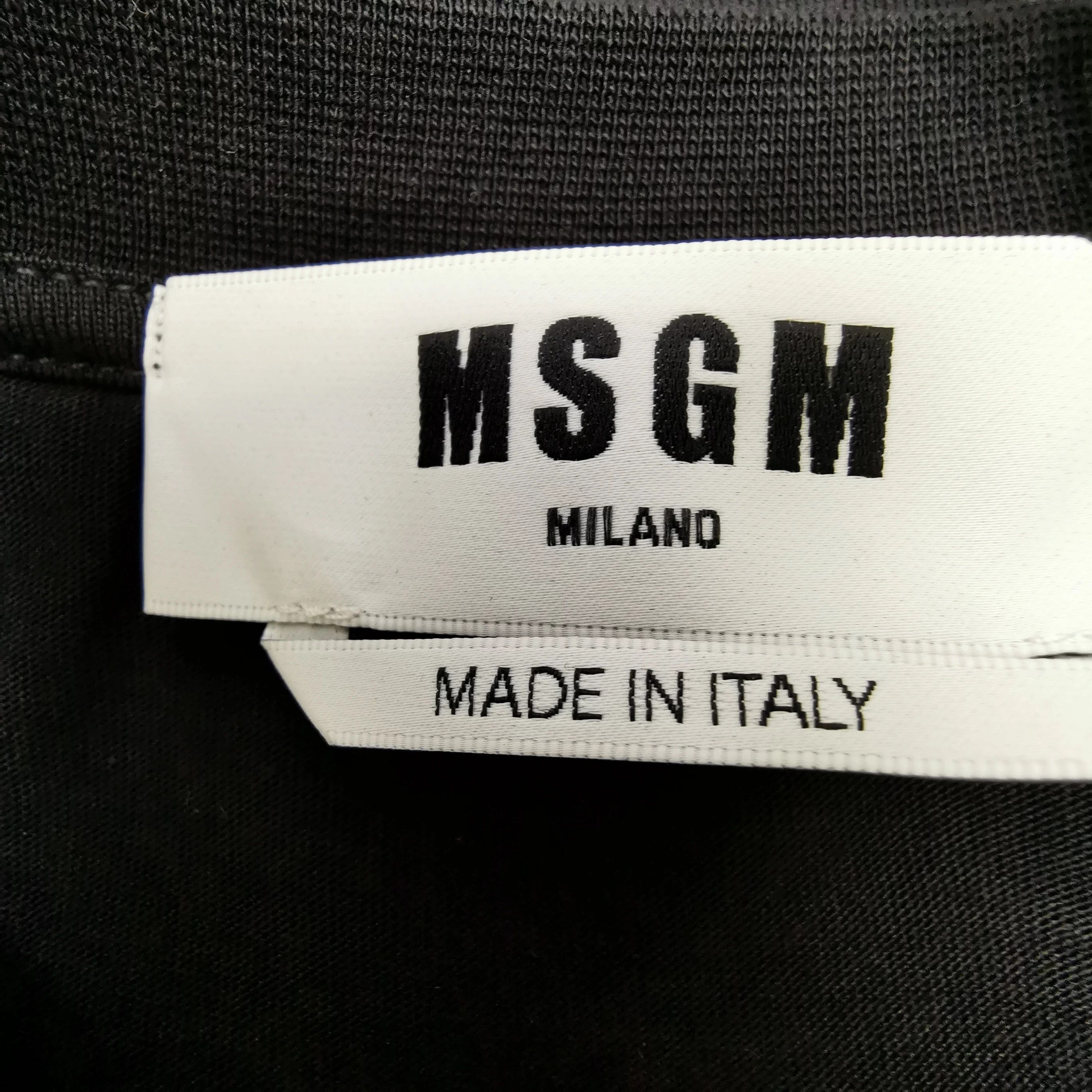 MSGM MSGM Cotton Color Block Logo T-Shirt S Size US S / EU 44-46 / 1 - 5 Thumbnail
