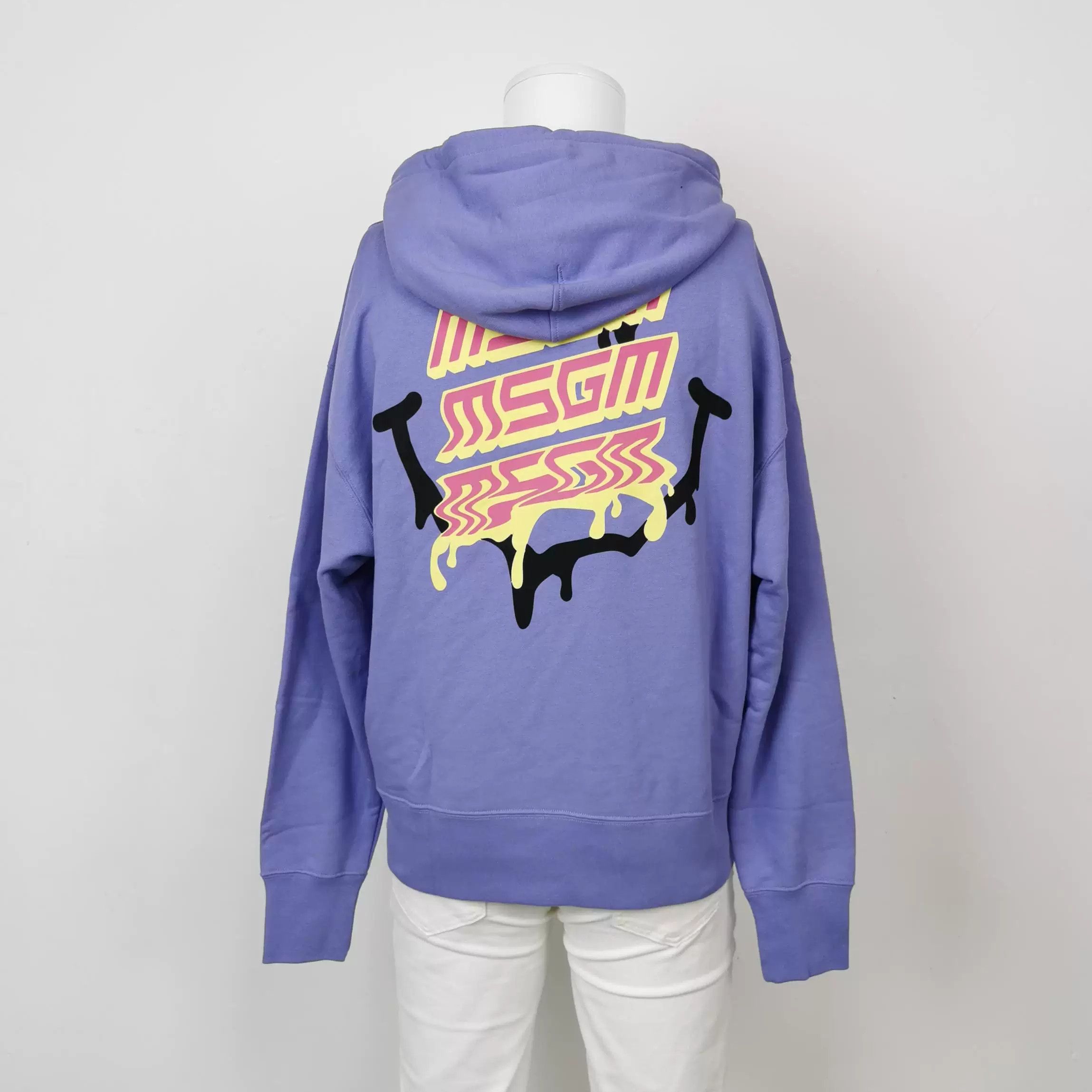 MSGM MSGM Logo Cotton Hoodie Size M Size US M / EU 48-50 / 2 - 2 Thumbnail