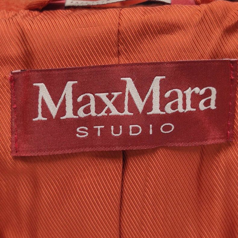 Max Mara MaxmaraStudio Wool Solid Hooded Coat Size S / US 4 / IT 40 - 4 Thumbnail