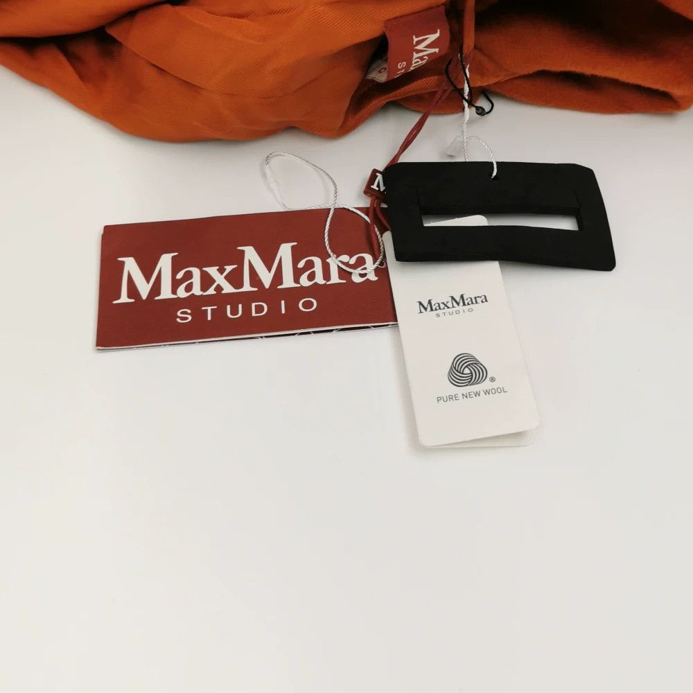 Max Mara MaxmaraStudio Wool Solid Hooded Coat Size S / US 4 / IT 40 - 3 Thumbnail