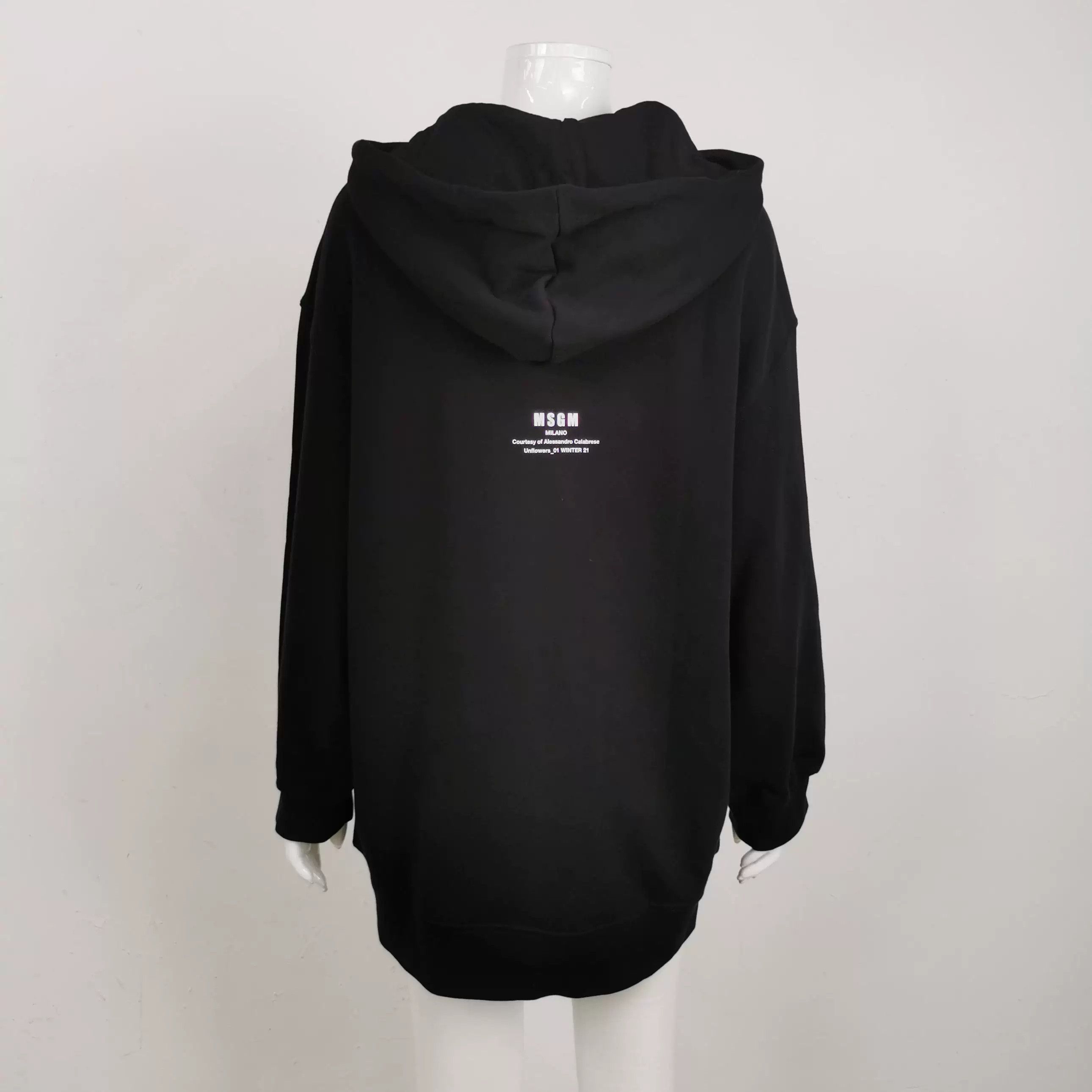 MSGM MSGM Cotton Logo Hoodie XS Size XS / US 0-2 / IT 36-38 - 2 Thumbnail