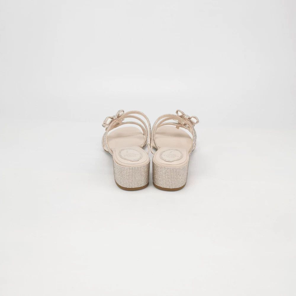 Rene Caovilla Rene Caovilla Rhinestone Open-Toe Slippers Size US 6.5 / IT 36.5 - 4 Thumbnail