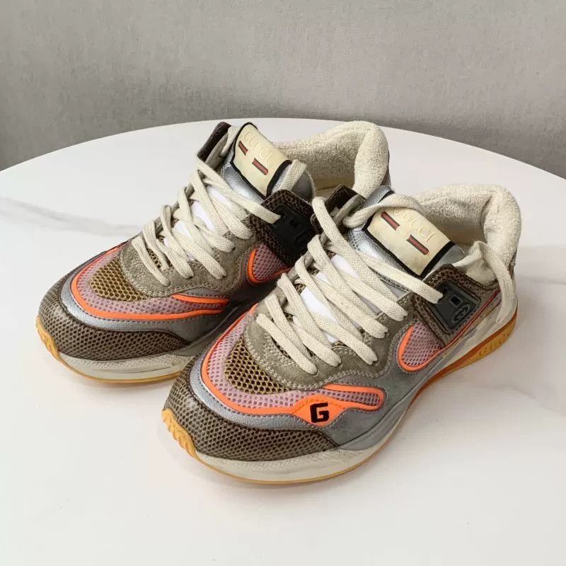 Gucci Gucci Multi-Color Women's Sneakers Size US 5.5 / IT 35.5 - 2 Thumbnail