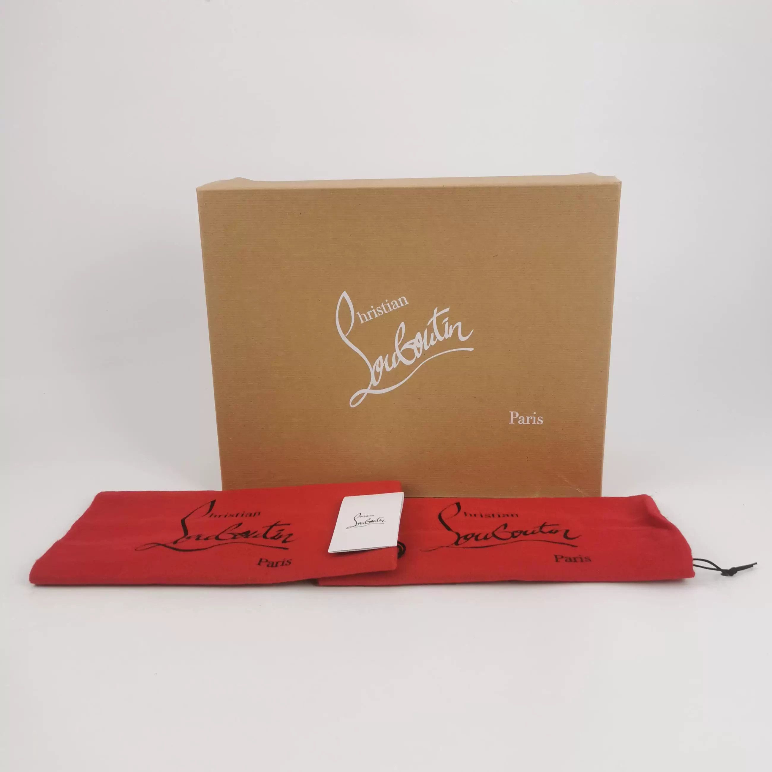 Christian Louboutin Christian Louboutin Leather Low-Heel Shoes Size US 5.5 / IT 35.5 - 6 Thumbnail