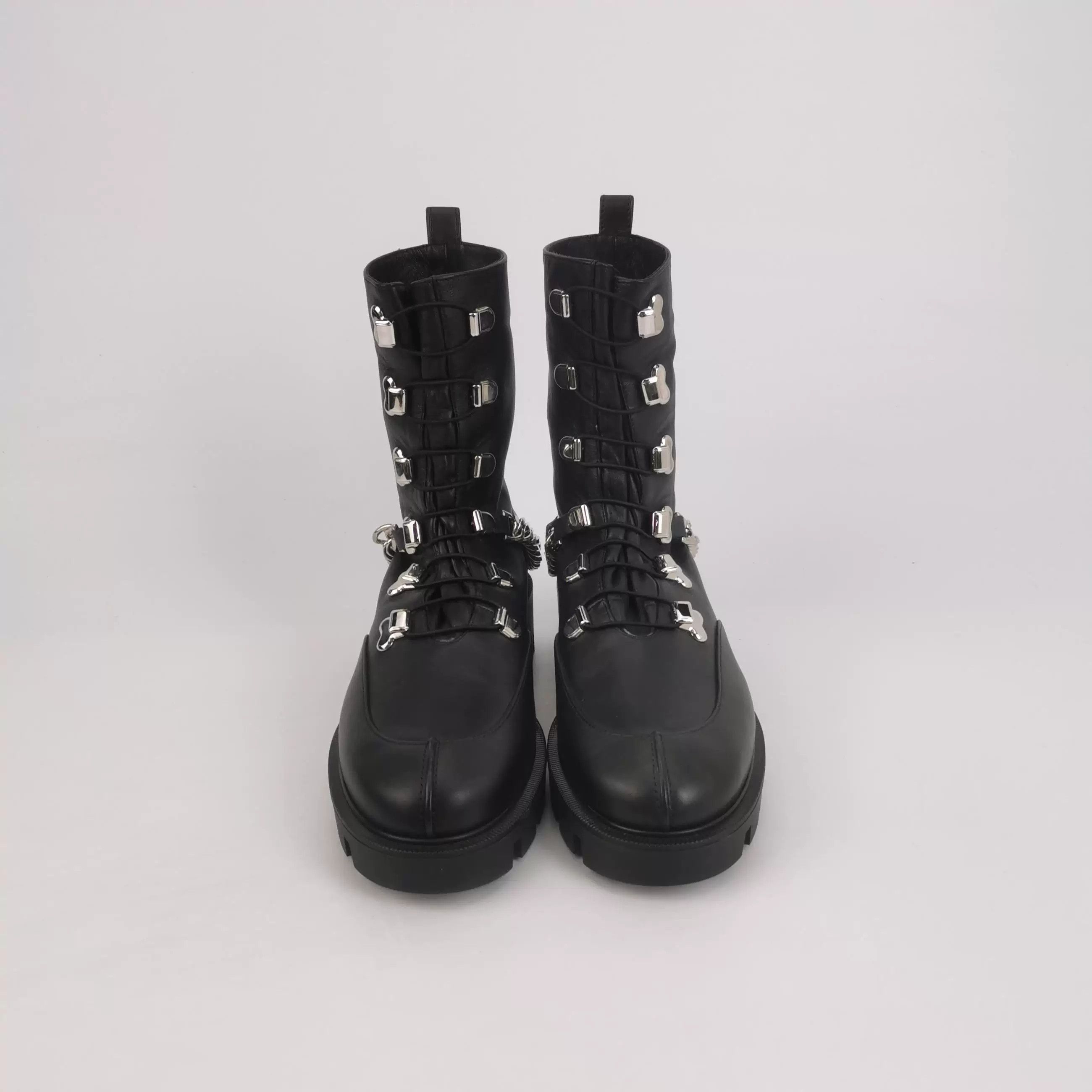 Christian Louboutin Christian Louboutin Leather Low-Heel Shoes Size US 5.5 / IT 35.5 - 3 Thumbnail