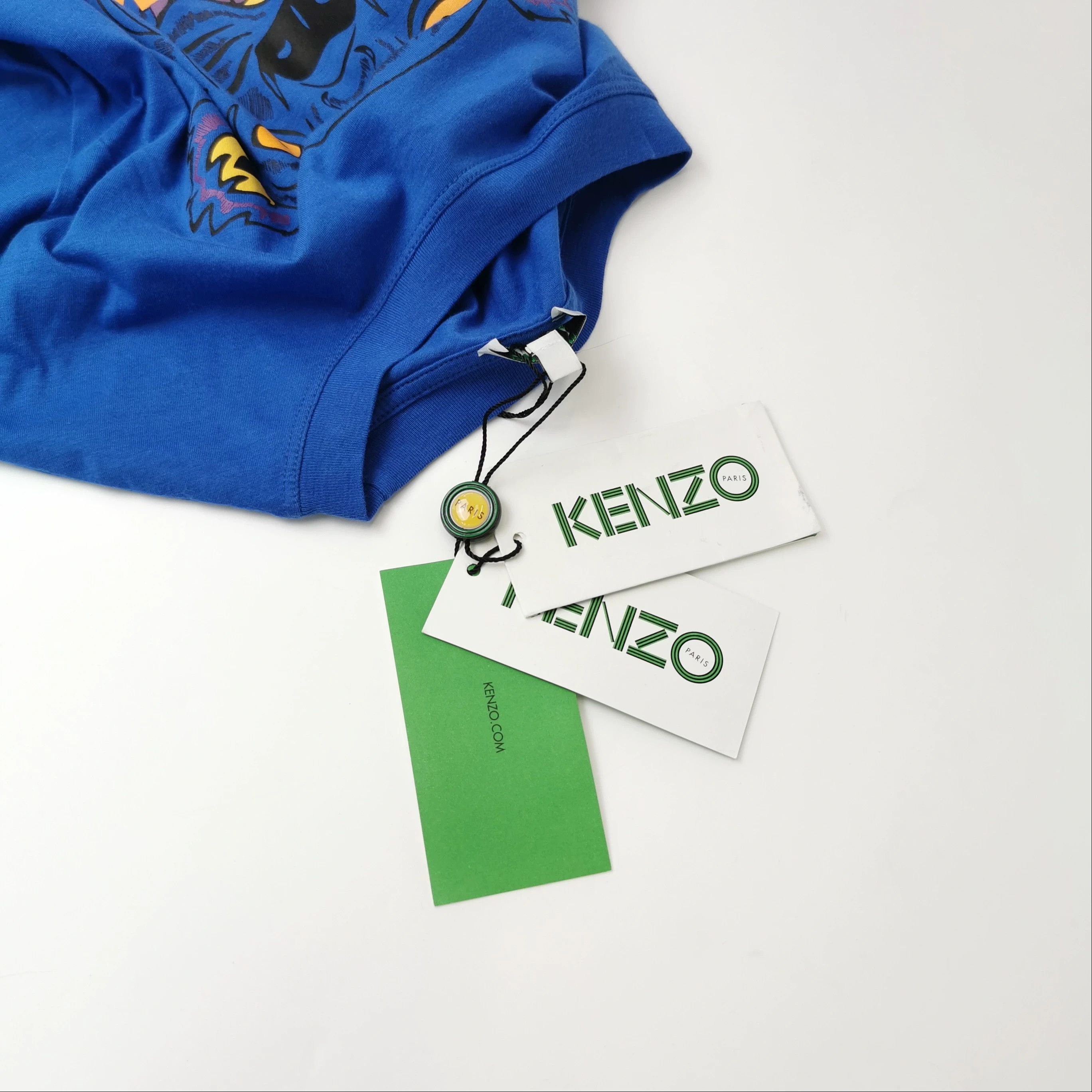 Kenzo Kenzo Cotton Logo Crewneck T-Shirt M Size US M / EU 48-50 / 2 - 4 Thumbnail