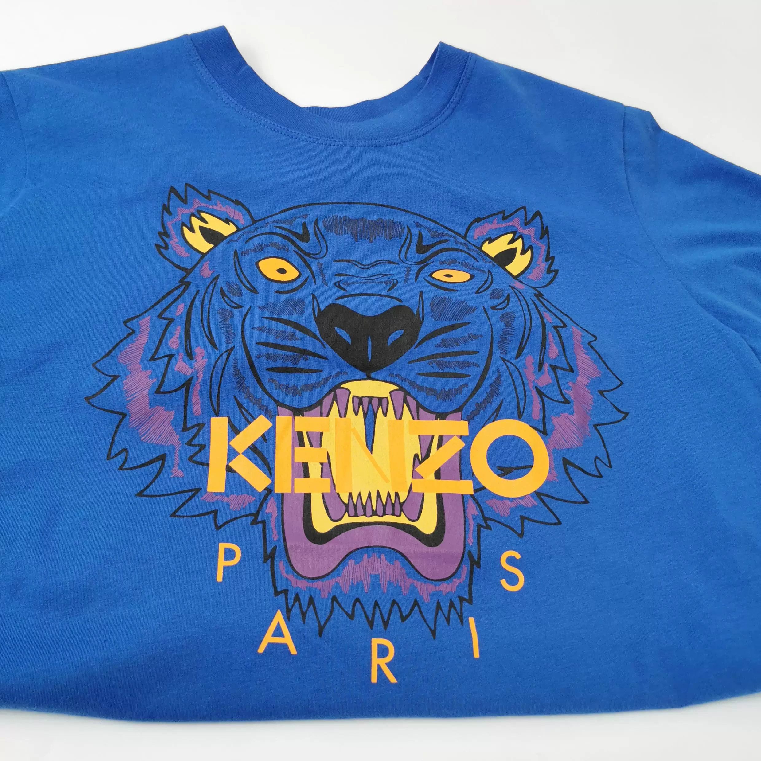 Kenzo Kenzo Cotton Logo Crewneck T-Shirt M Size US M / EU 48-50 / 2 - 3 Thumbnail