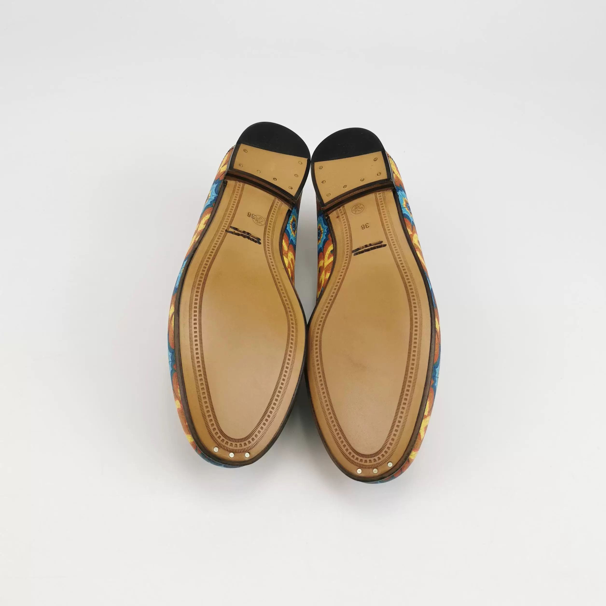 Gucci Gucci Jordaan Double G Horsebit Low-Heel Shoes Size US 7 / IT 37 - 5 Thumbnail