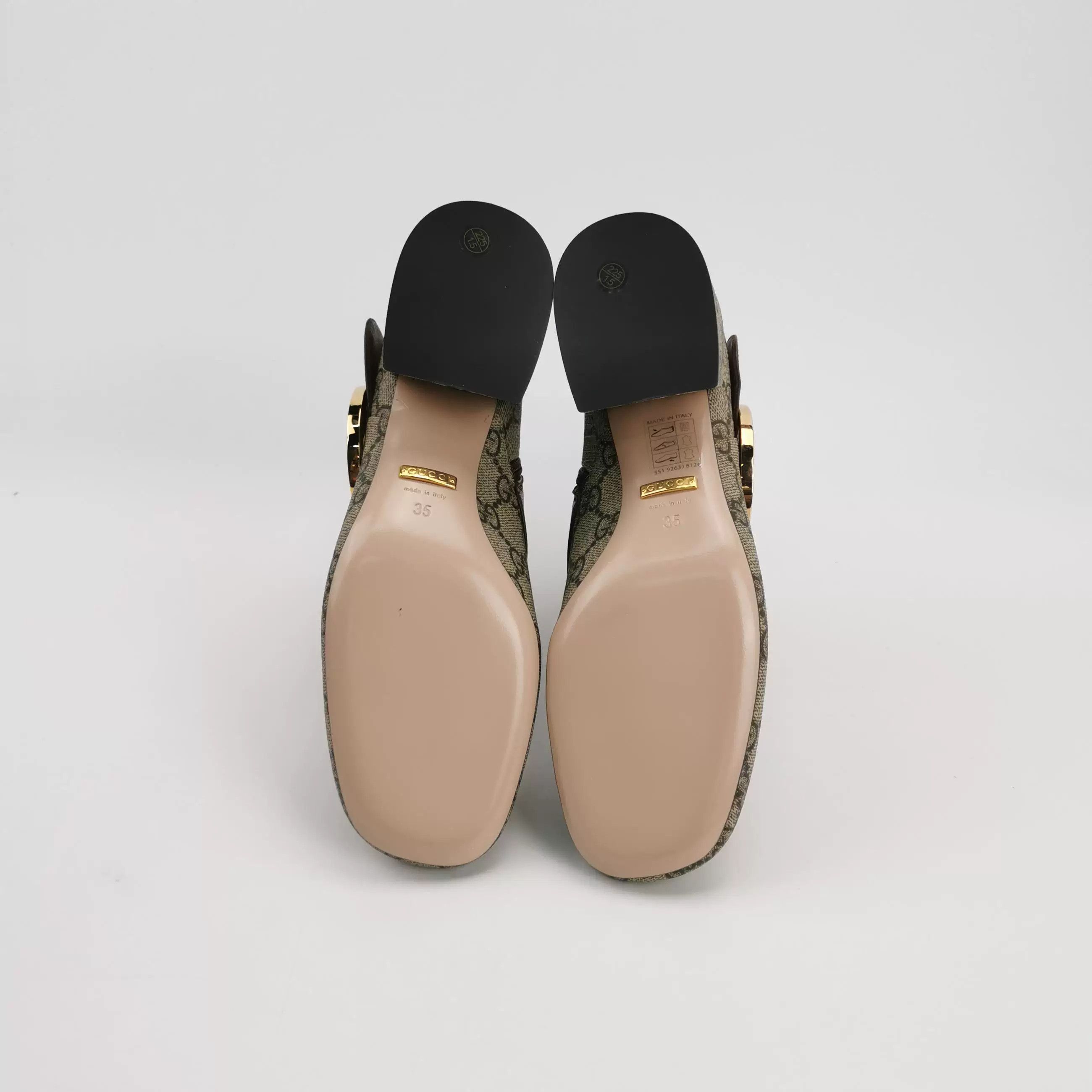 Gucci Gucci Blondie GG Block Heel Ankle Boots Size US 4 / IT 34 - 5 Thumbnail