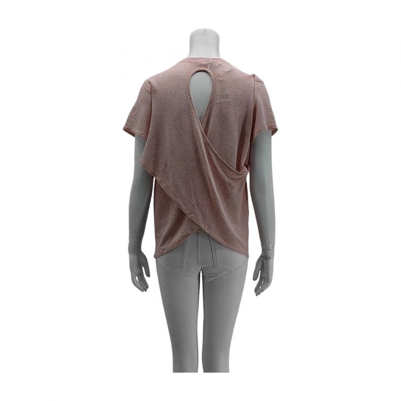 Lululemon lululemon Orange-Pink Short-Sleeve Pullover Size L / US 10 / IT 46 - 2 Thumbnail
