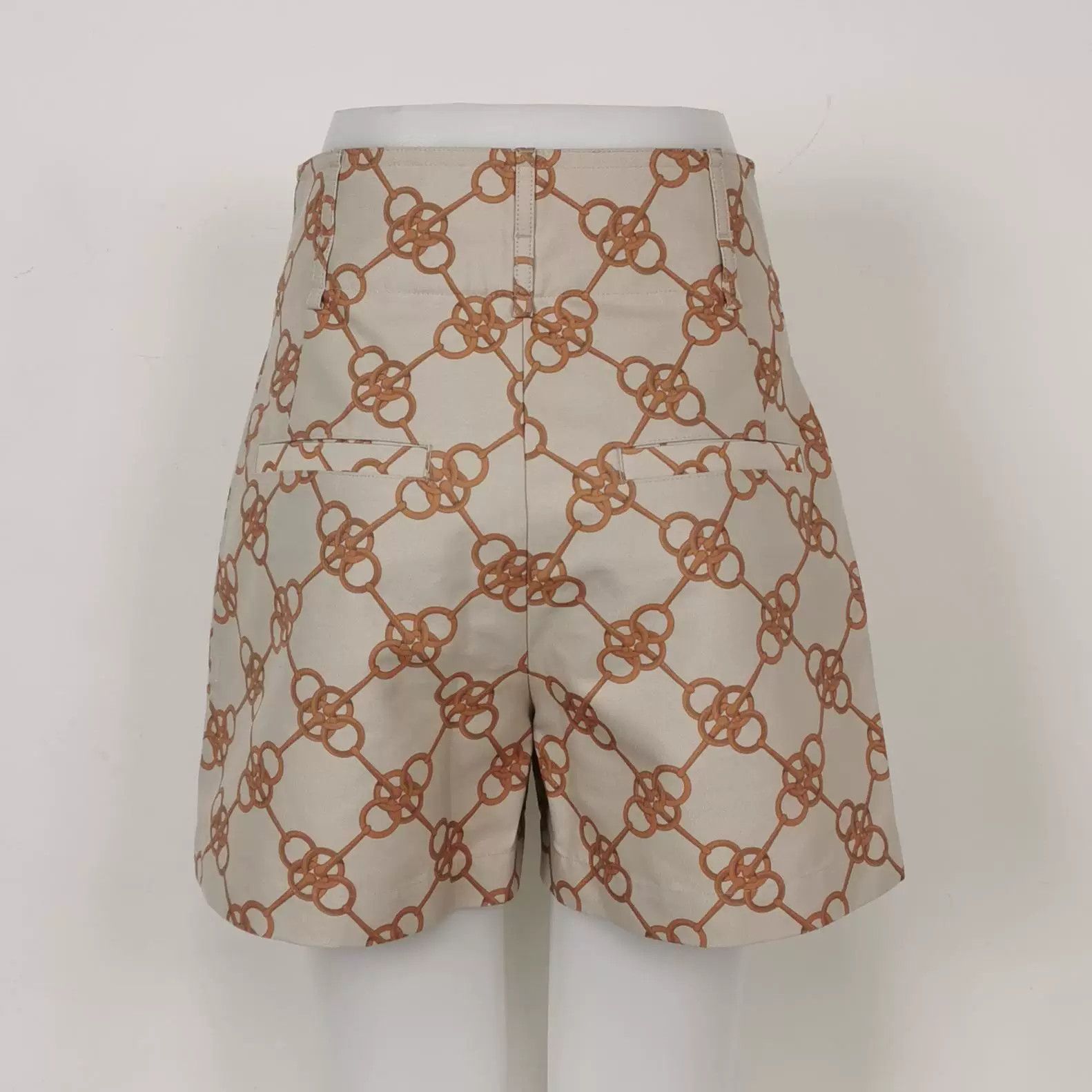 Hermes Hermes Cotton Colorblock Printed Shorts Size 34" / US 12 / IT 48 - 2 Thumbnail