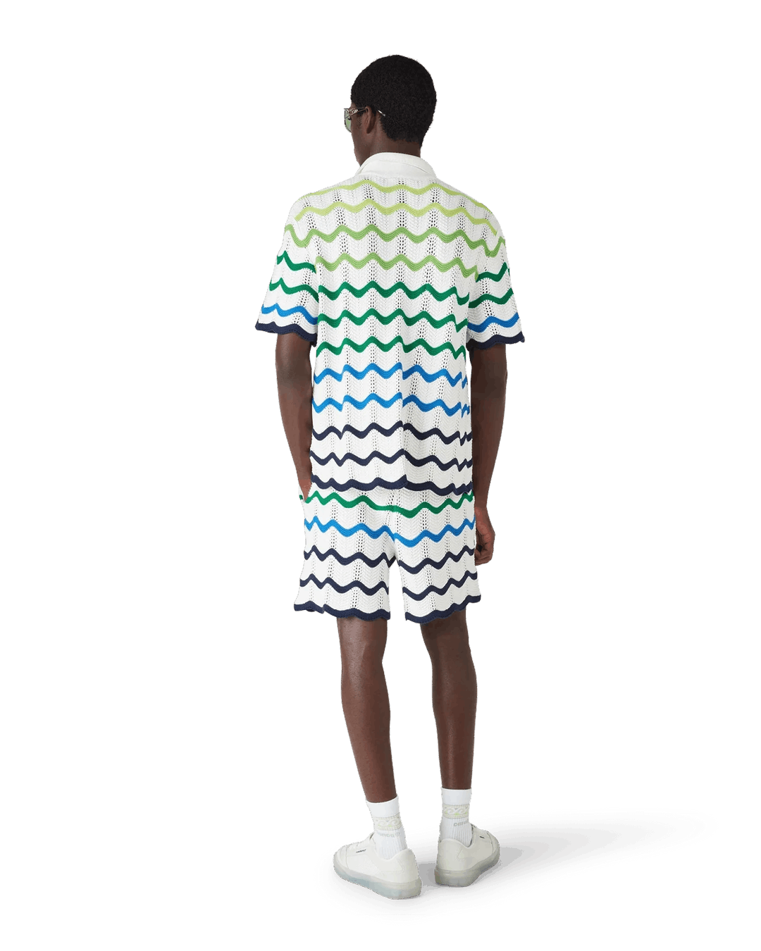 Casablanca Wave Knitted Shorts Size US 36 / EU 52 - 3 Thumbnail