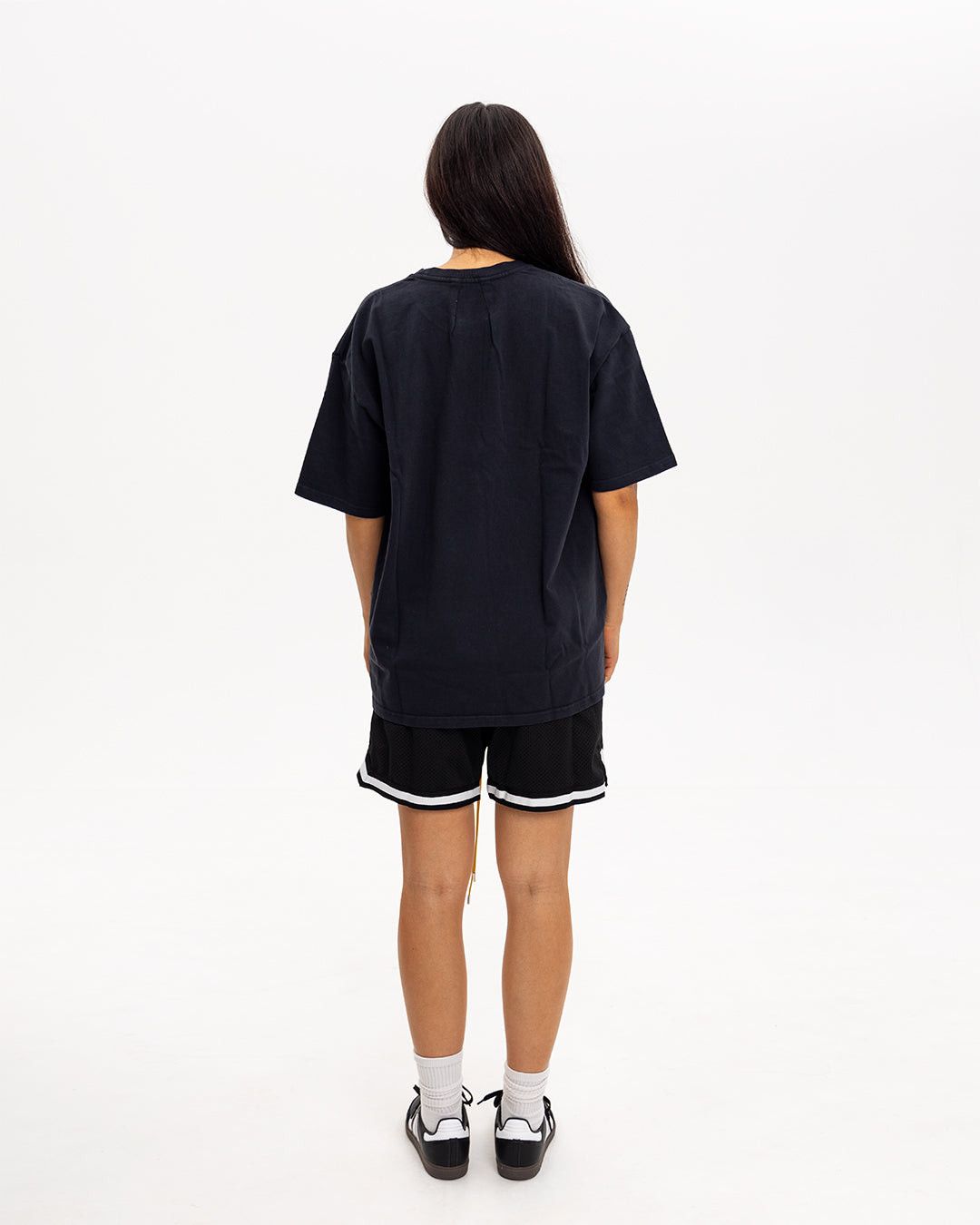 Rhude Collegiate Basketball Shorts Black White Size US 28 / EU 44 - 5 Thumbnail