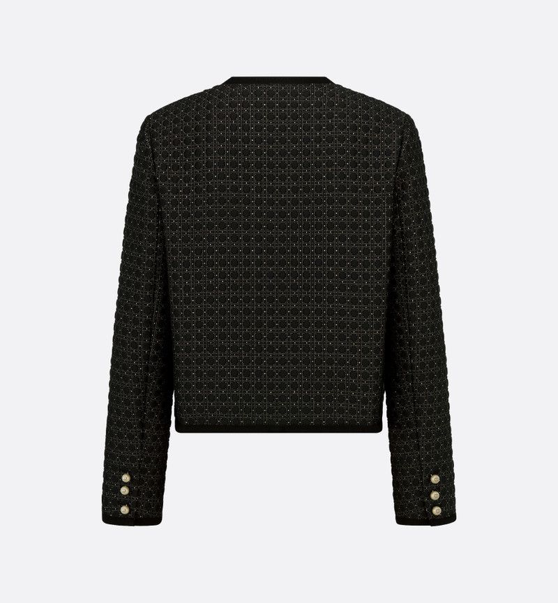 Dior Dior Microcannage Cropped Jacket tag size 38 Women - USA Duties Paid Size S / US 4 / IT 40 - 2 Thumbnail