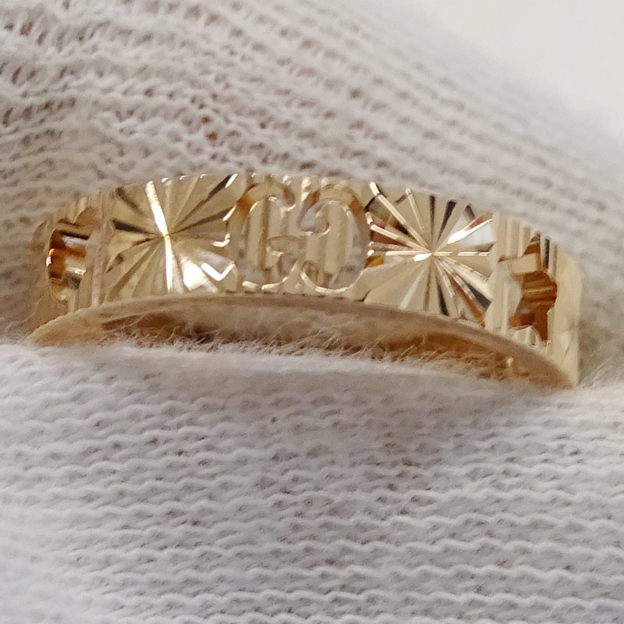 Gucci Gucci ring for women, brand name ring, 750PG (pink gold), Icon, heart, star, size #10 (approx.), jewelry. Size ONE SIZE - 10 Thumbnail