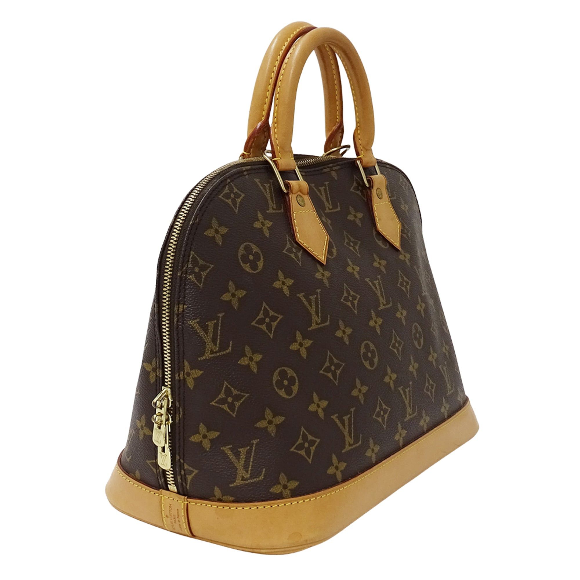 Louis Vuitton Louis Vuitton Monogram Alma Handbag M51130 Brown Women's Brand Size ONE SIZE - 4 Thumbnail