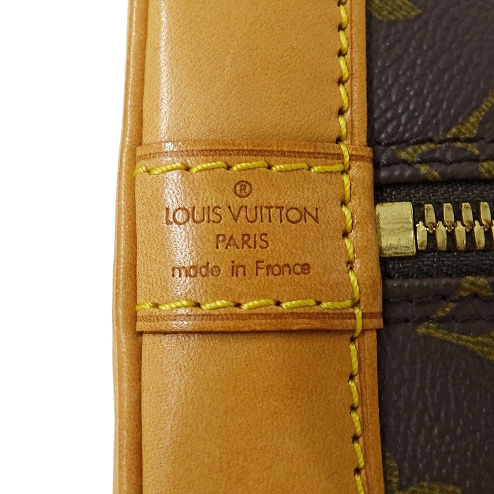 Louis Vuitton Louis Vuitton Monogram Alma Handbag M51130 Brown Women's Brand Size ONE SIZE - 6 Thumbnail